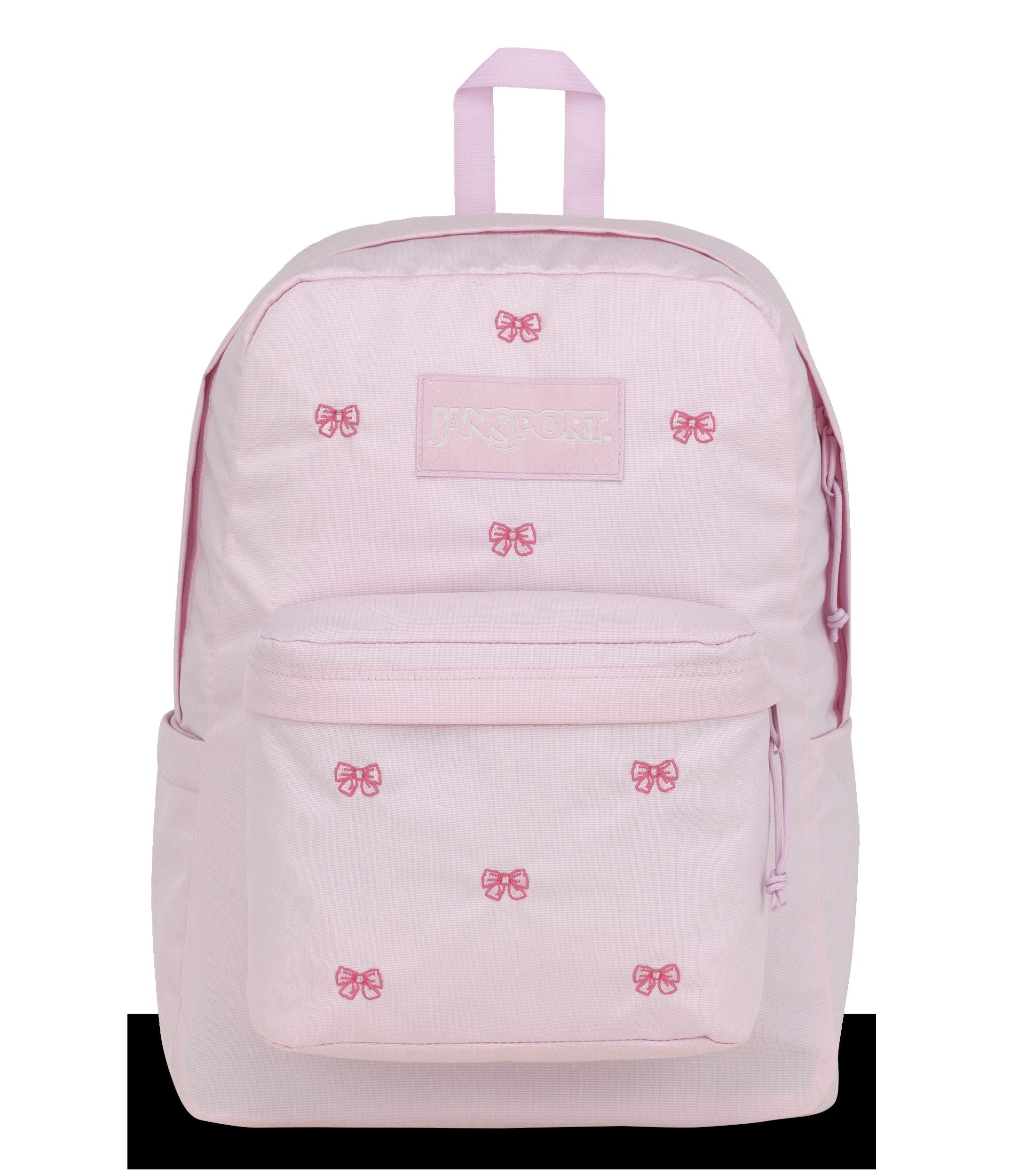JanSport Superbreak Plus FX in Embroidered Bows — front view
