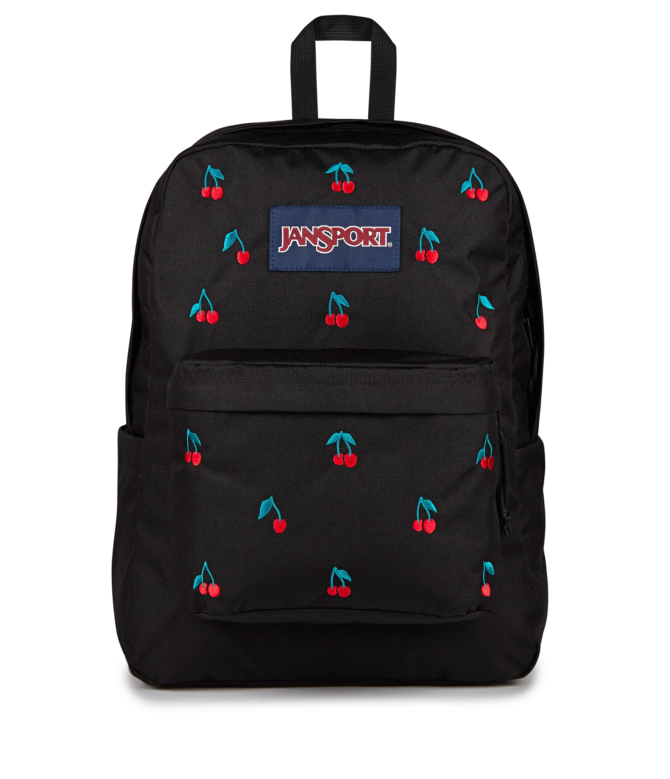 JanSport Superbreak Plus FX in Surreal Sensations Black — front view
