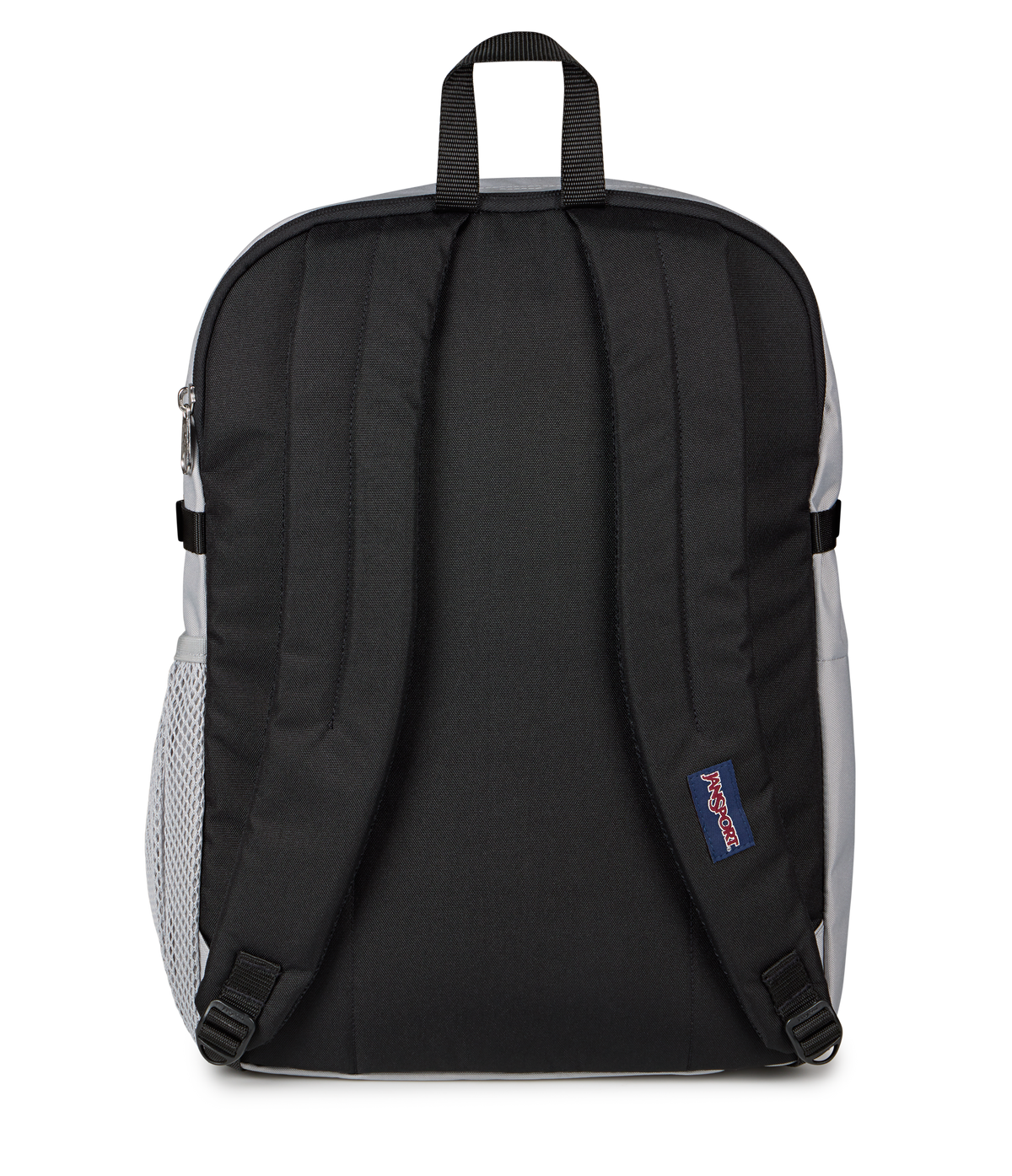 JanSport Main Campus Iconic Style in Grounded Grey — back view