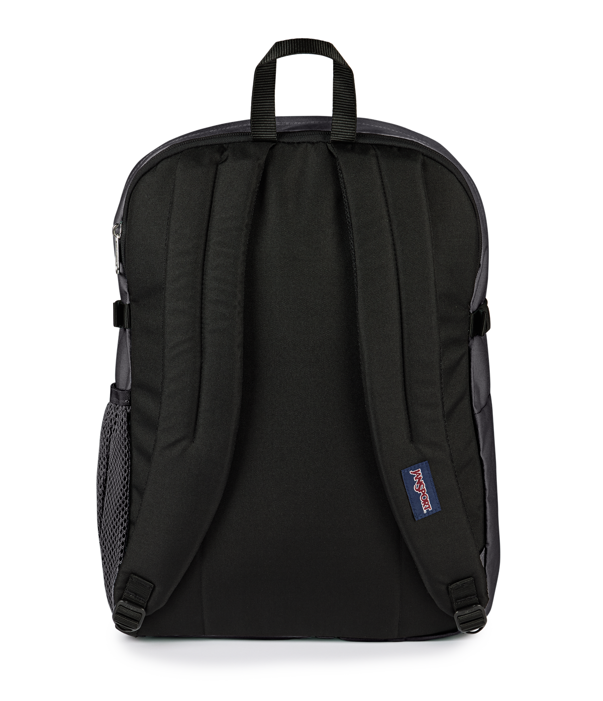 JanSport Main Campus Iconic Style in Smokey Grit — back view
