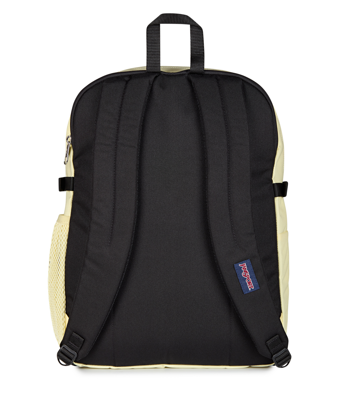 JanSport Main Campus Iconic Style in Lemon Ice — back view