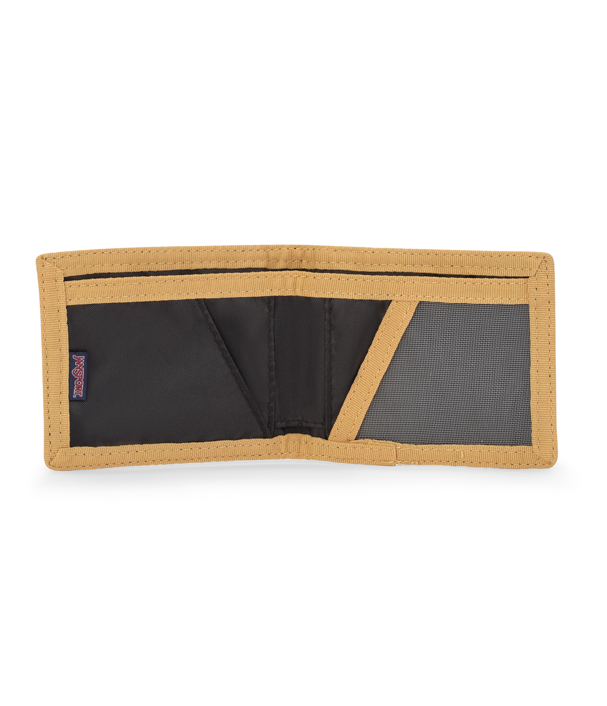 JanSport Core Bifold Wallet in Curry — interior view 2