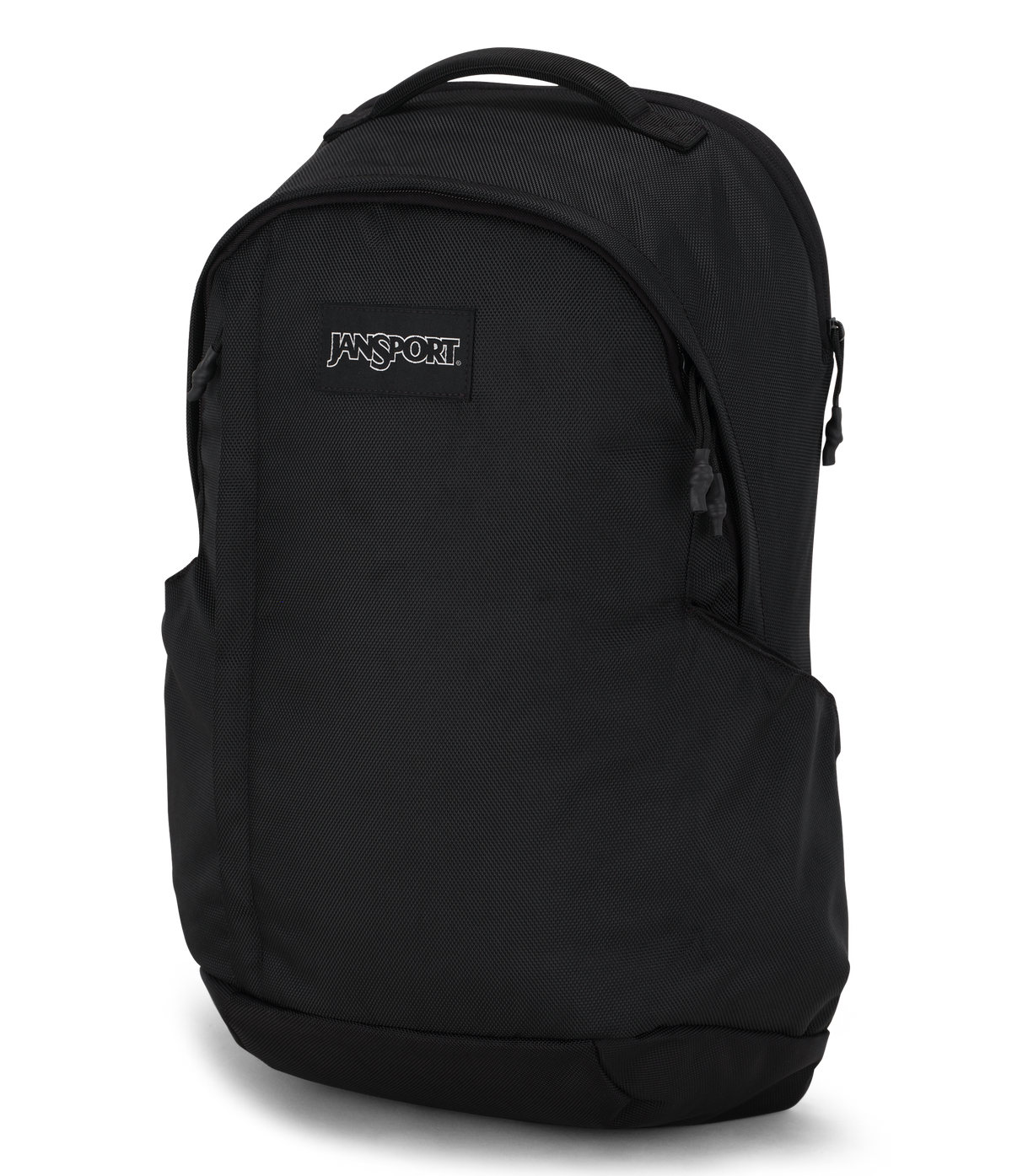 Jansport Station Pack in Black — side view # color_Black