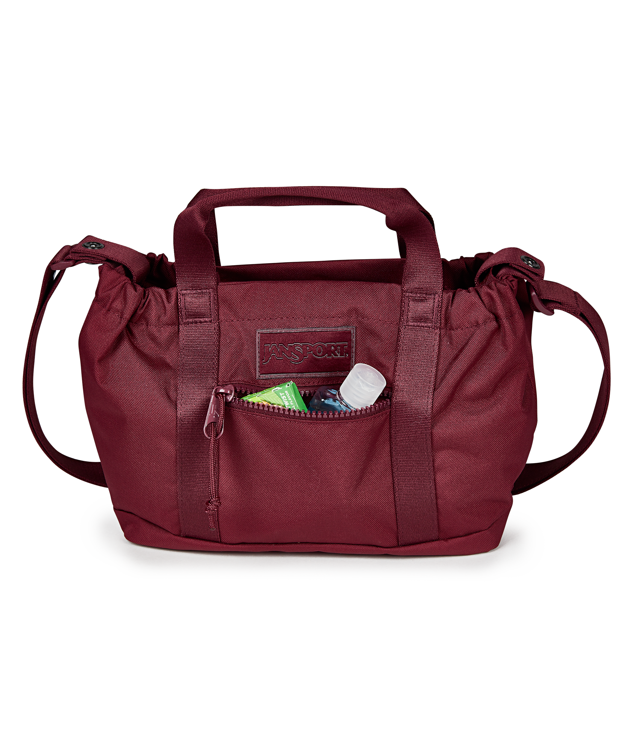 JanSport Everyday Mini Tote in Cherry Lacquer — detail view 3