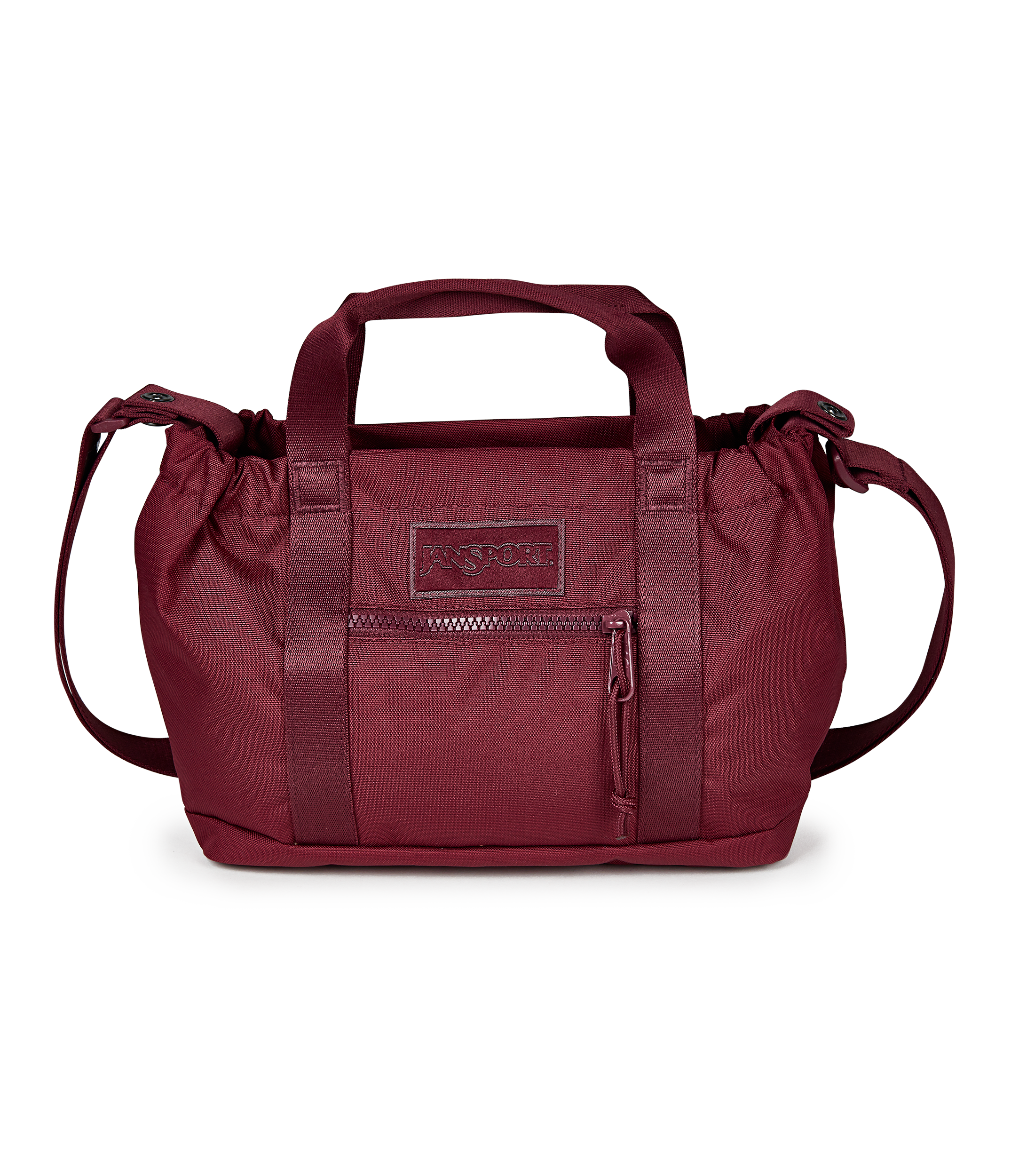 JanSport Everyday Mini Tote in Cherry Lacquer — front view