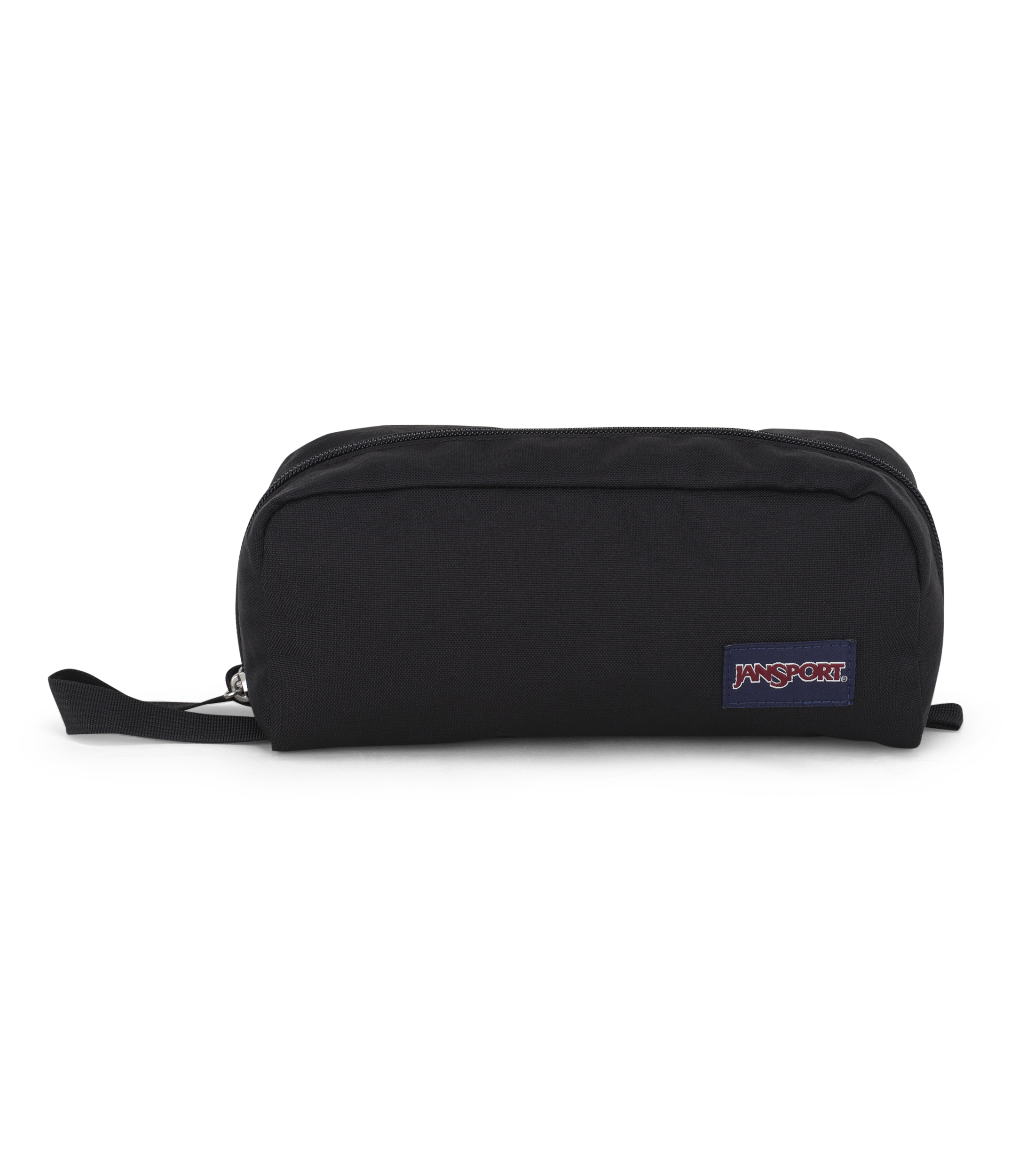 JanSport Perfect Pouch in Black — front view # color_Black