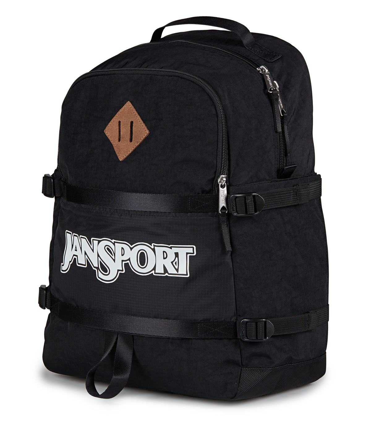 Jansport Small Seattle Pack Retro Series in Black — side view