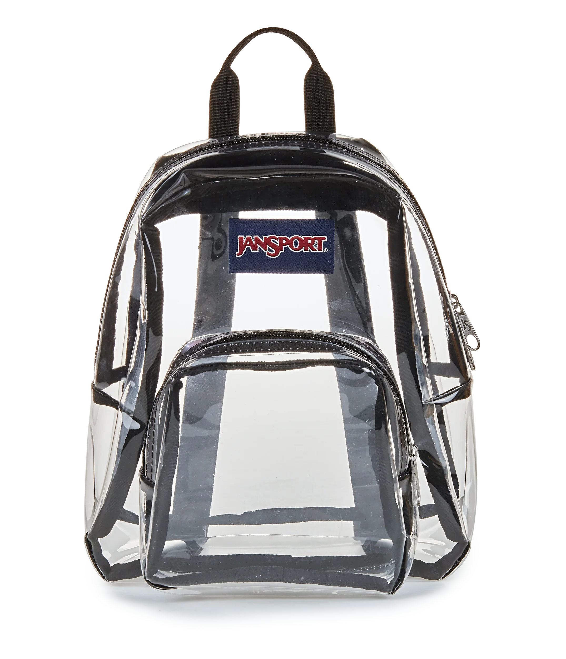 JanSport Clear Mini Pack in Clear — front view