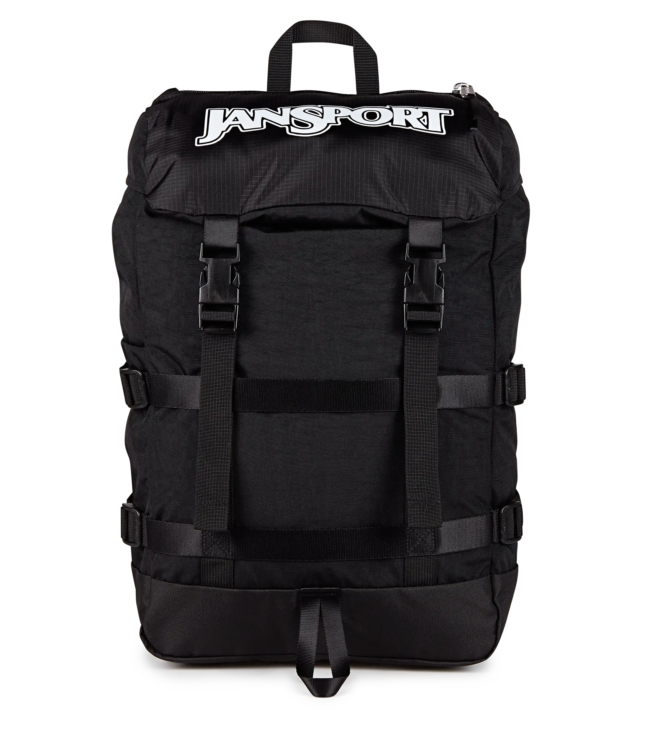 JanSport Skip Pack in Black — front view