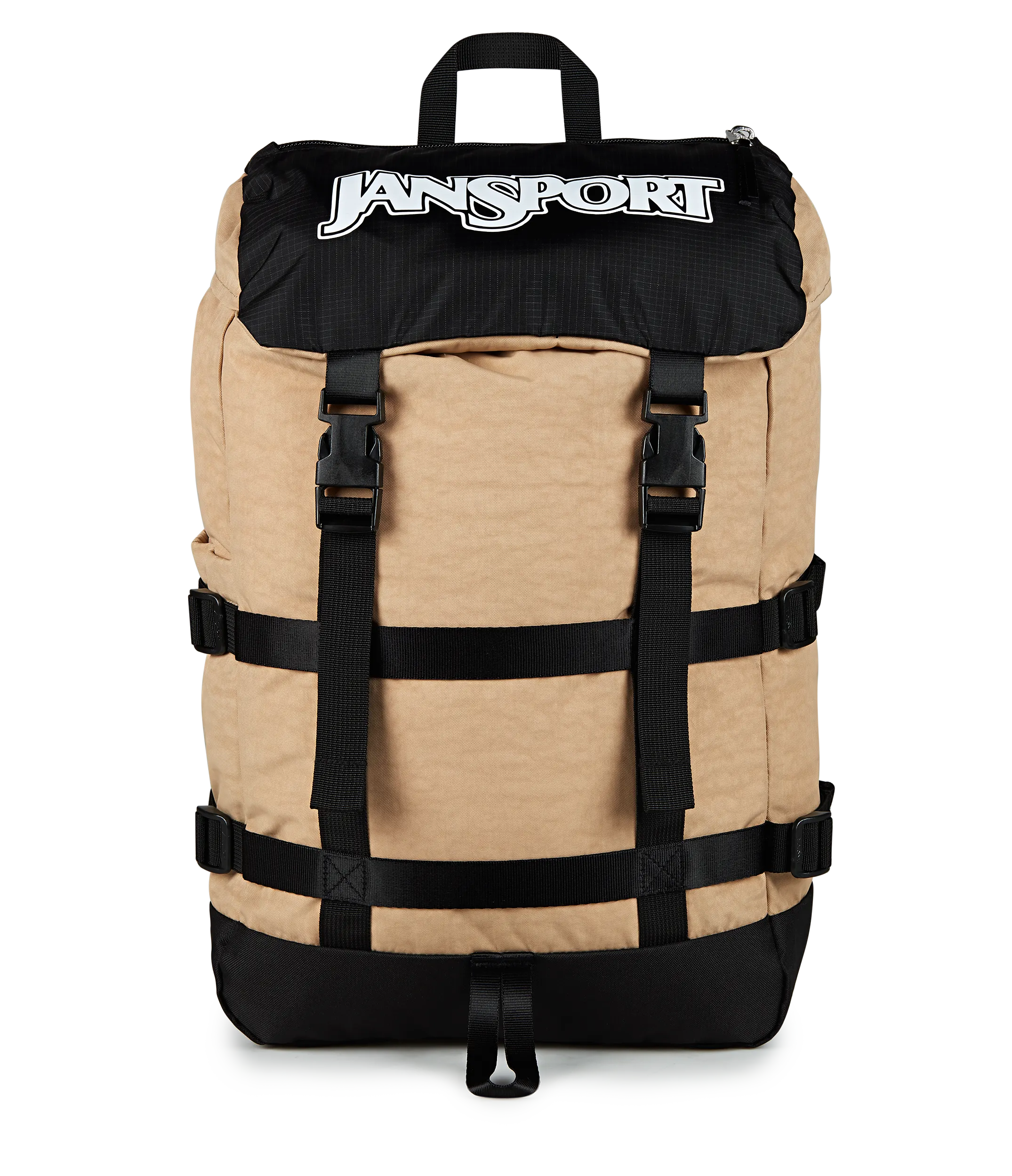 JanSport Skip Pack in Travertine — front view