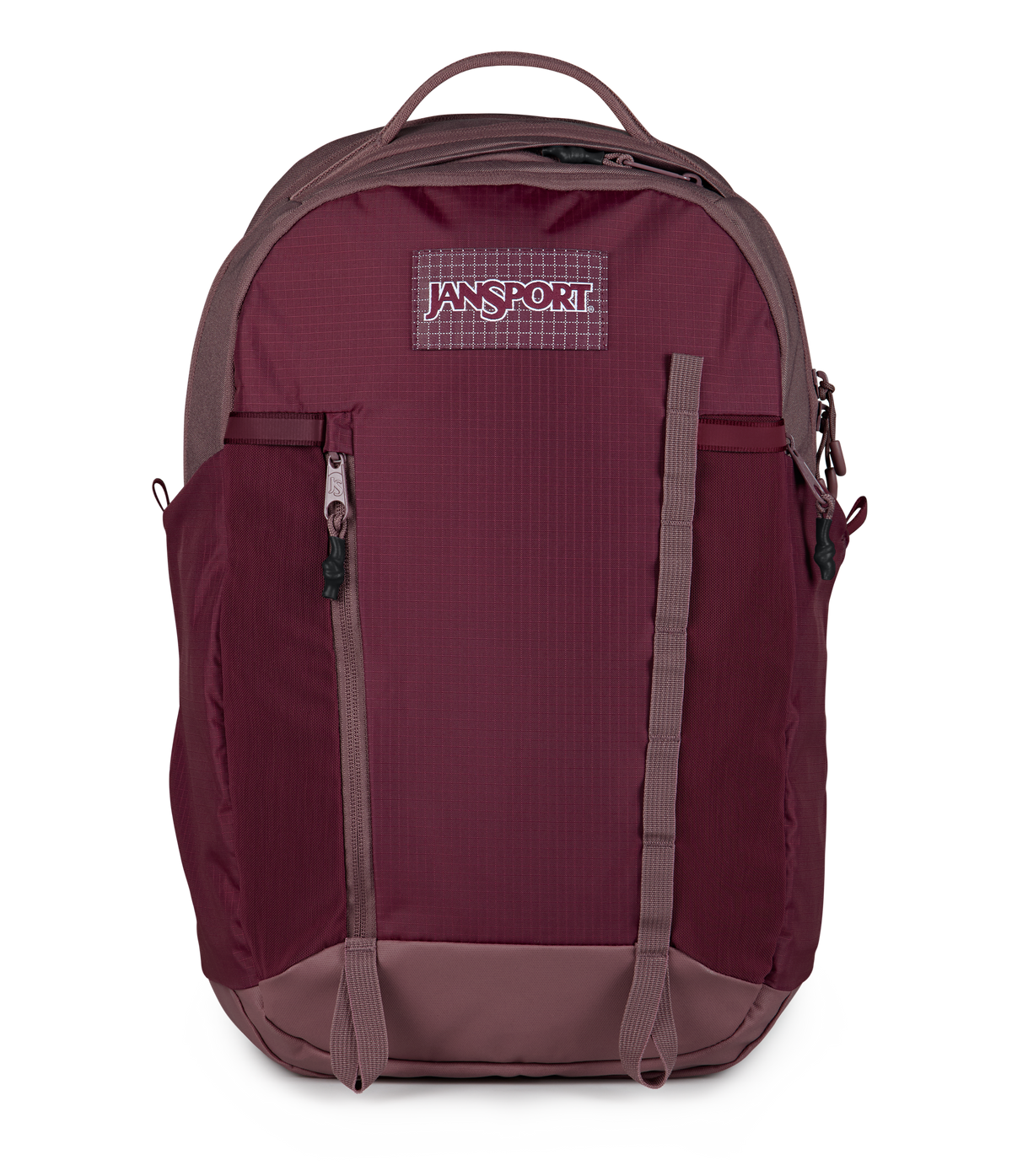 Jansport All Around Pack 28L in Cherry Lacquer — front view