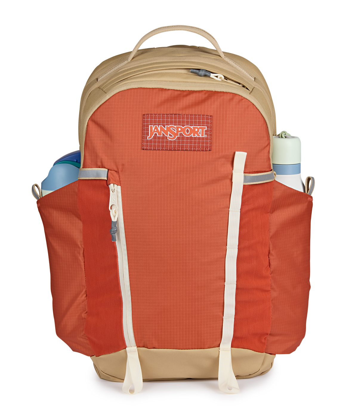 Jansport All Around Pack 28L in Dune Red — detail view