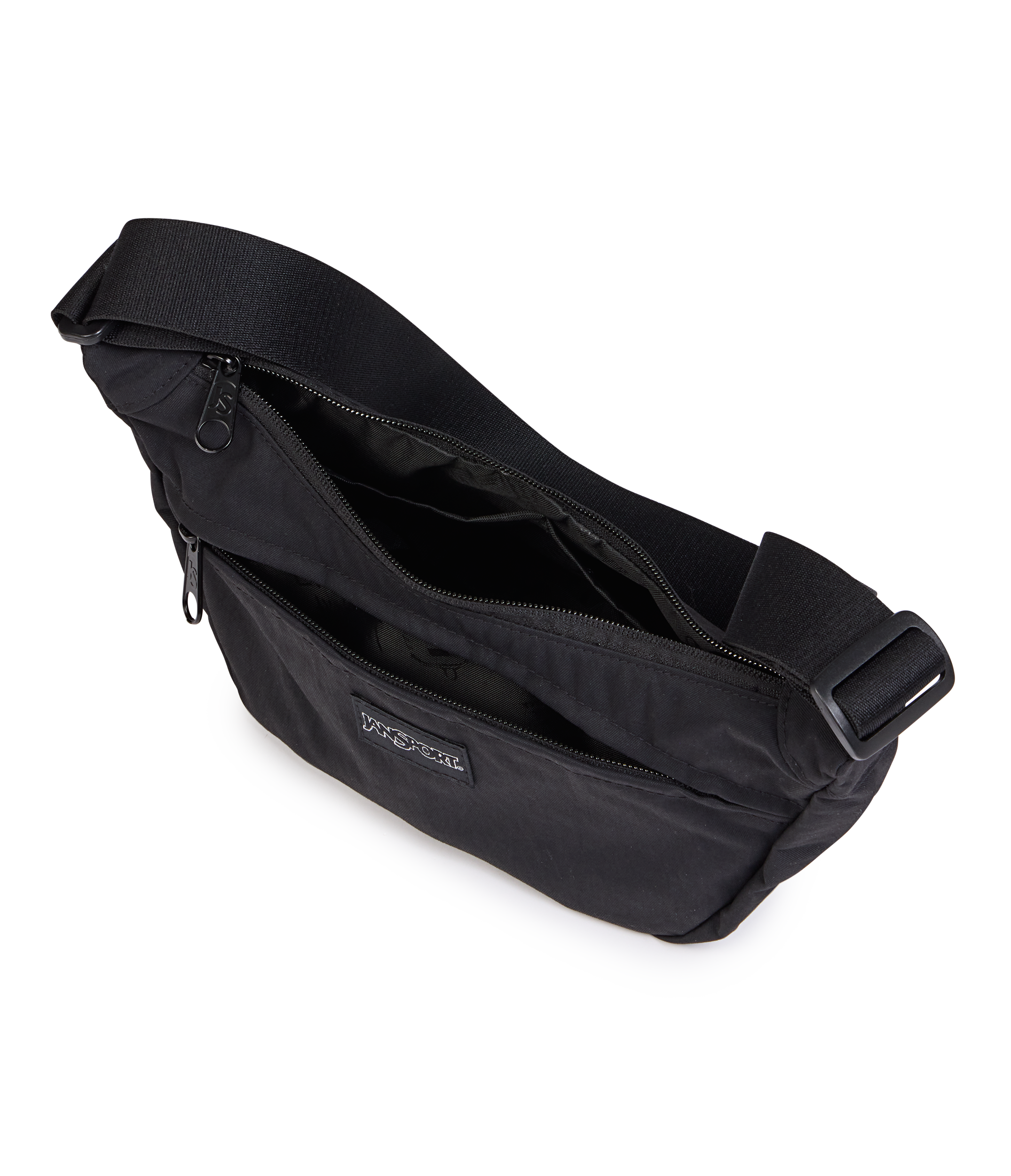 JanSport Unphased Crossbody Small in Black — angle view 4