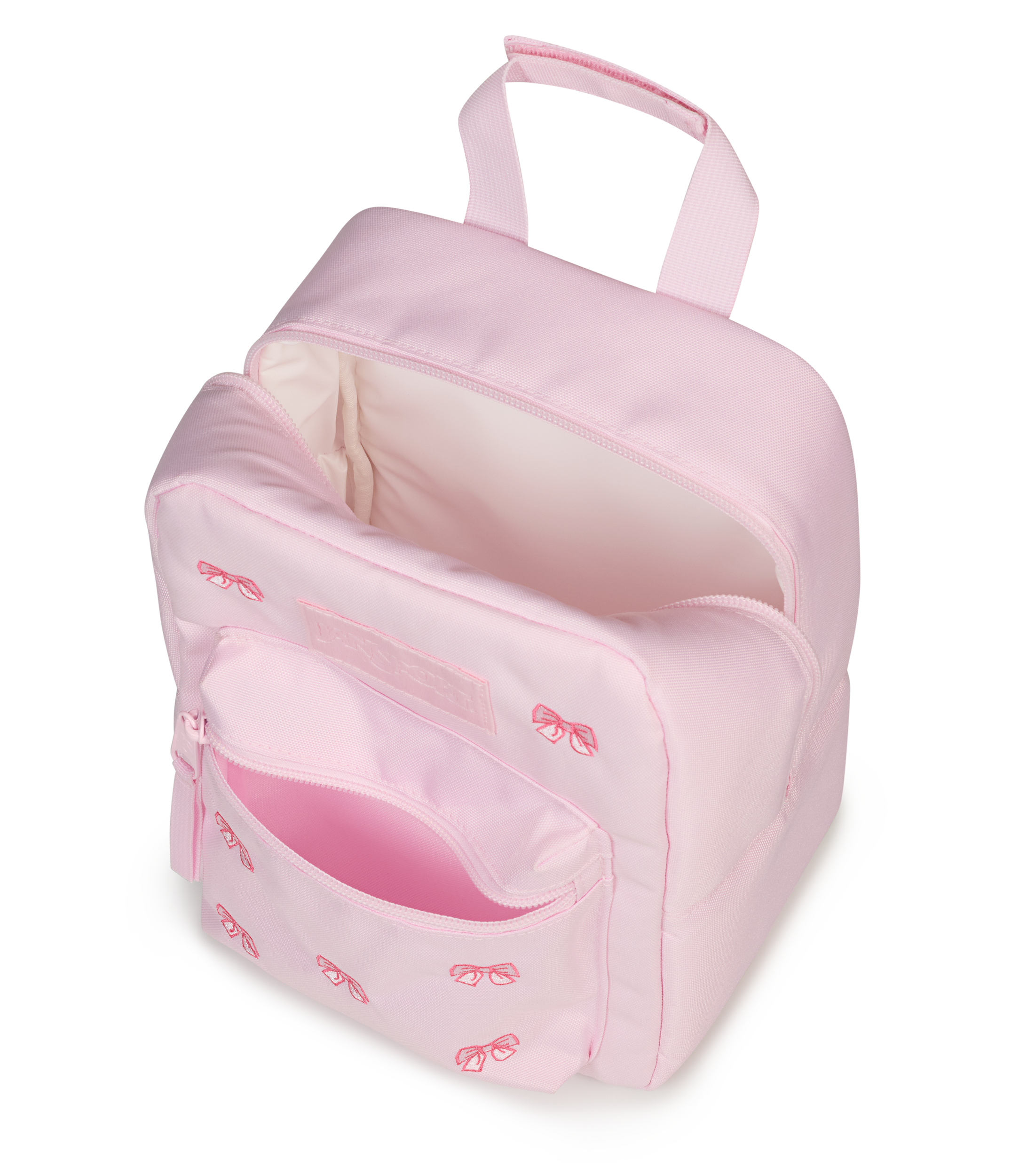 JanSport Big Break FX in Embroidered Bows — angle view 2