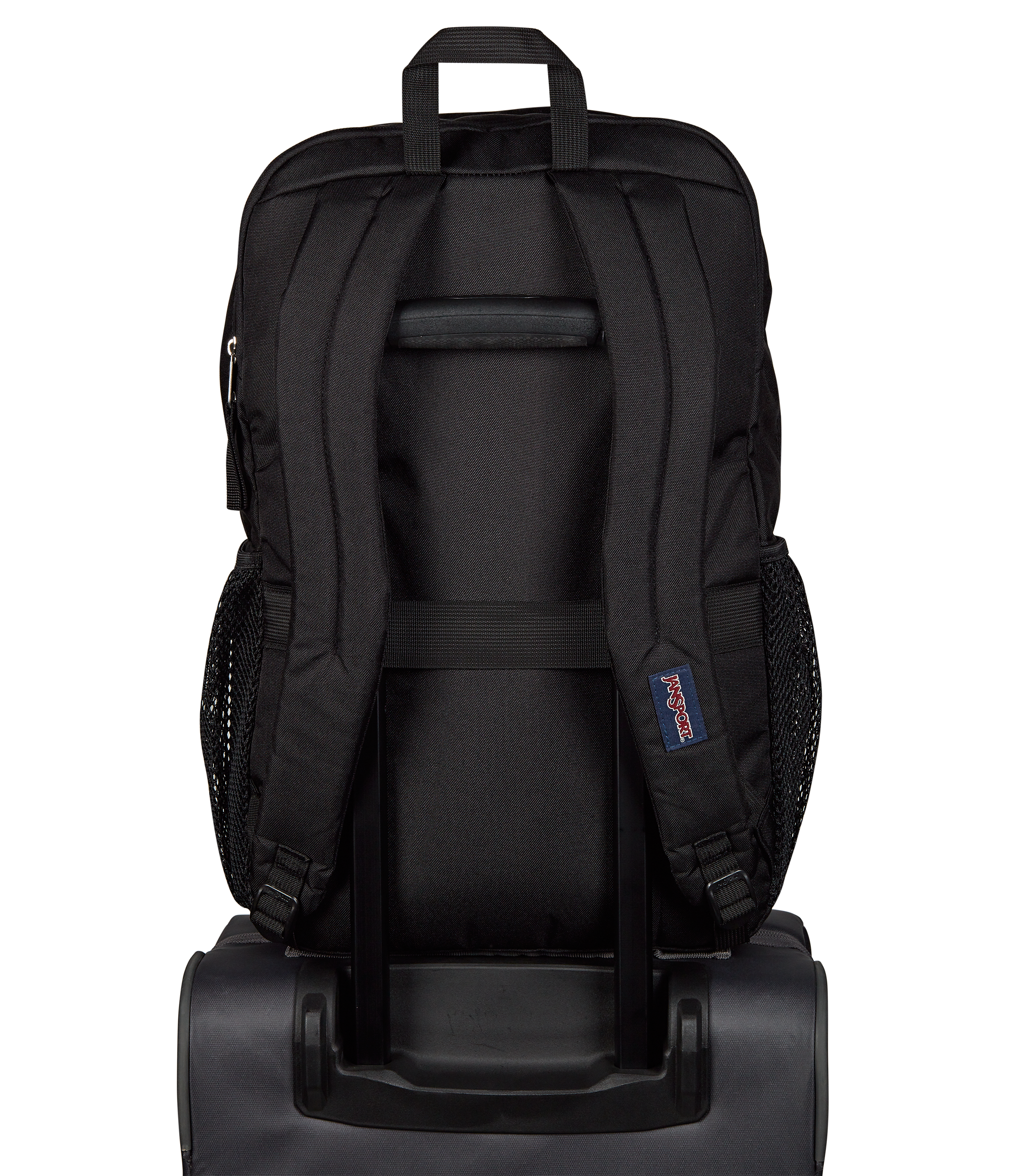 JanSport Campus Pack in Black — back view