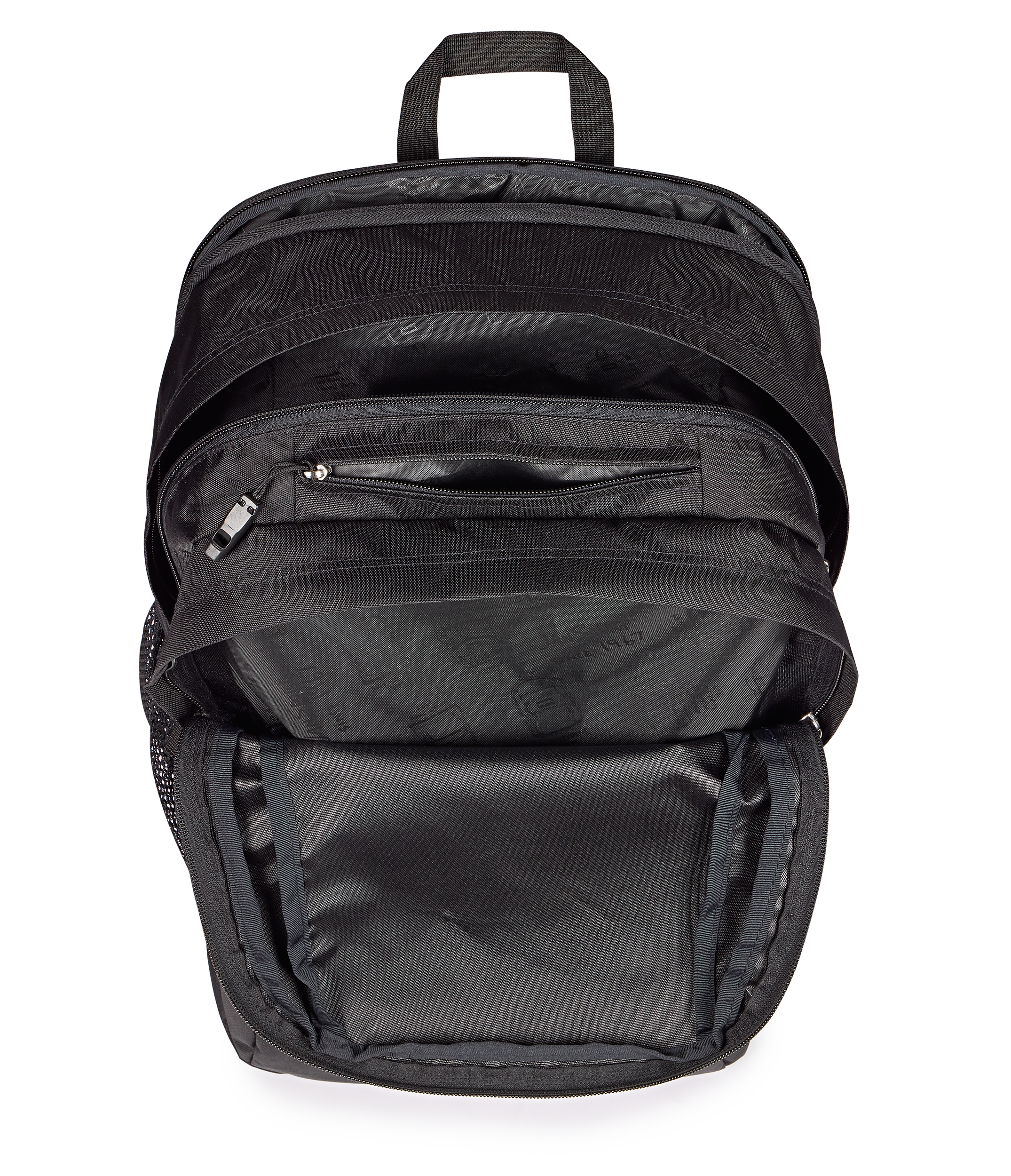 JanSport Campus Pack in Black — angle view 4