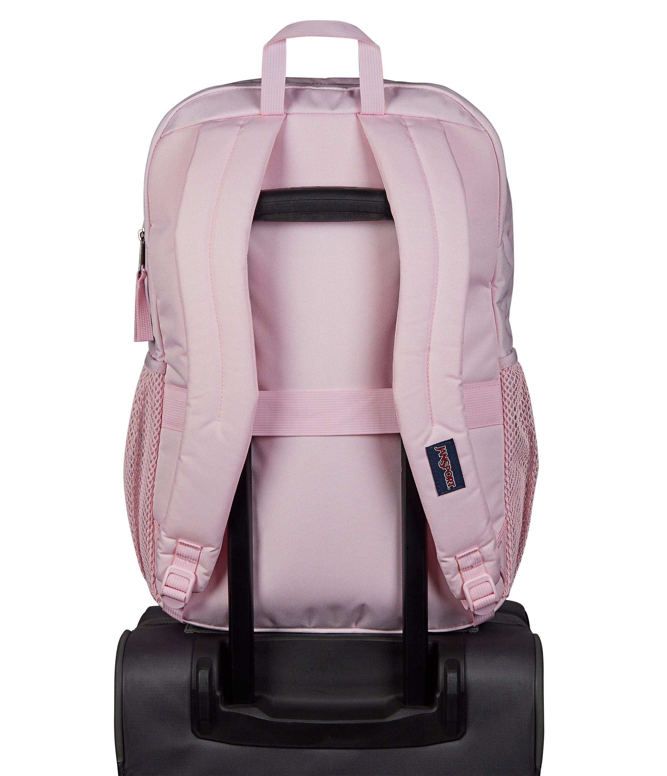 JanSport Campus Pack in Pink Ice — back view