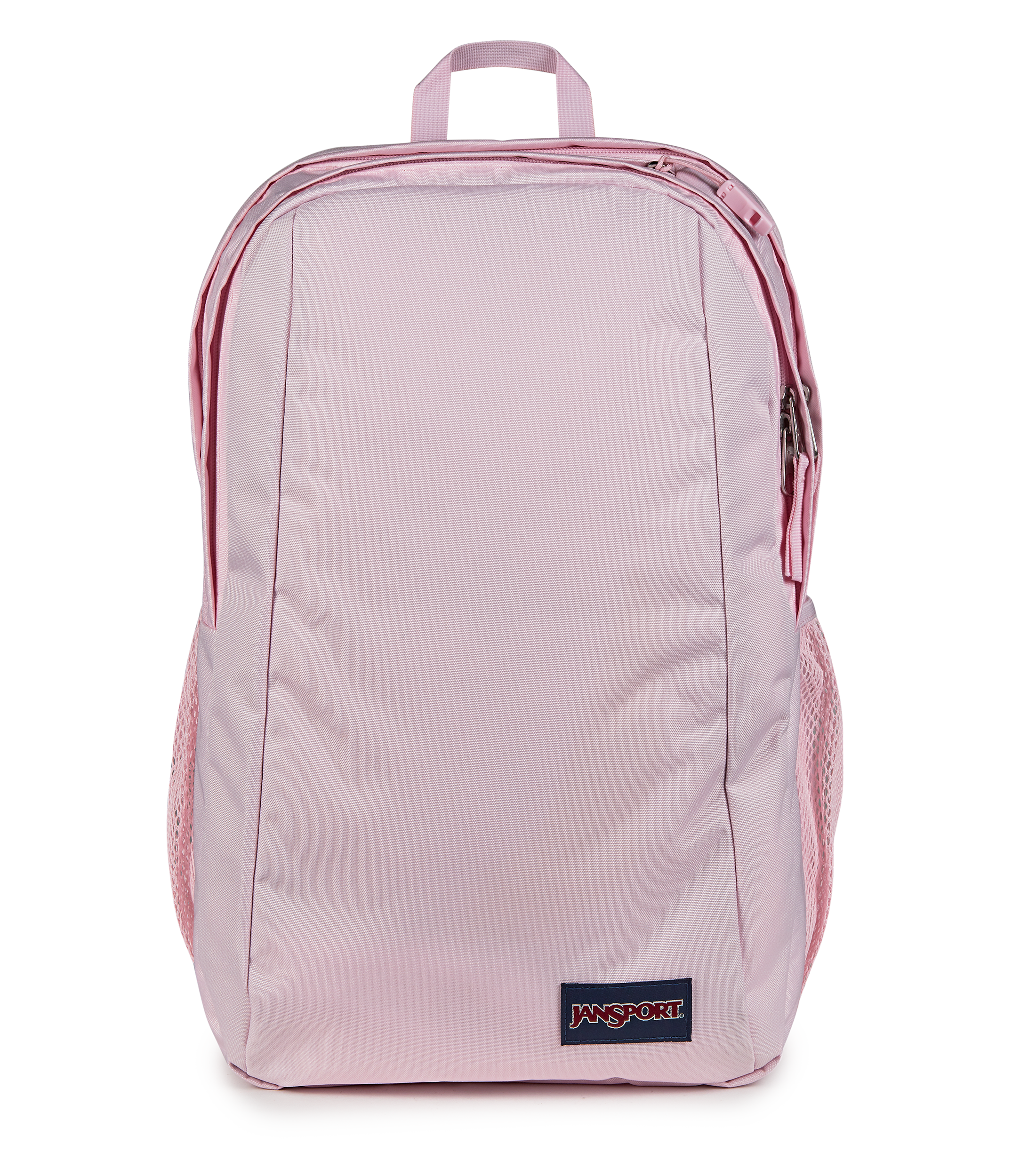 JanSport Campus Pack in Pink Ice — front view