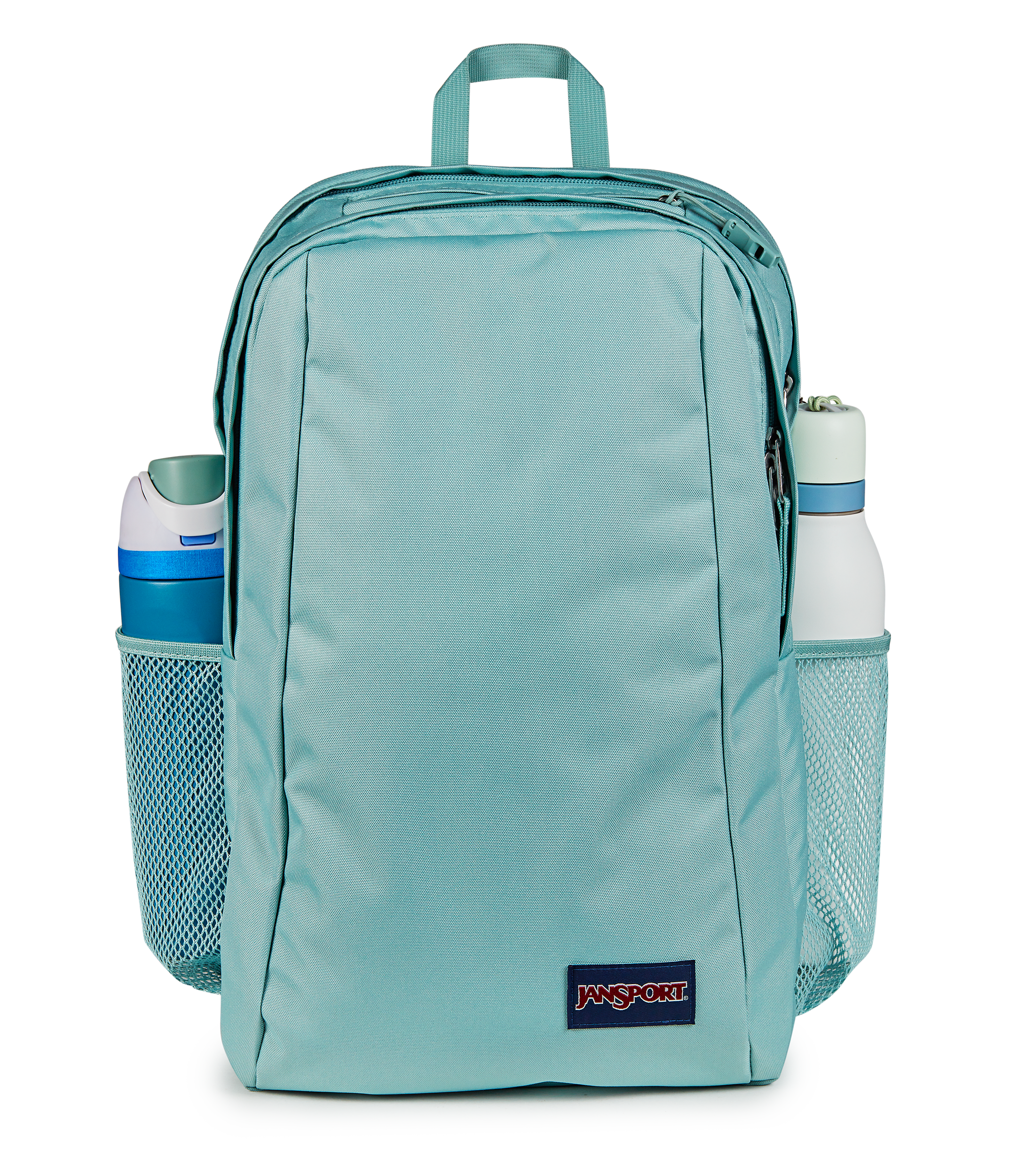 JanSport Campus Pack in Faded Sage — detail view