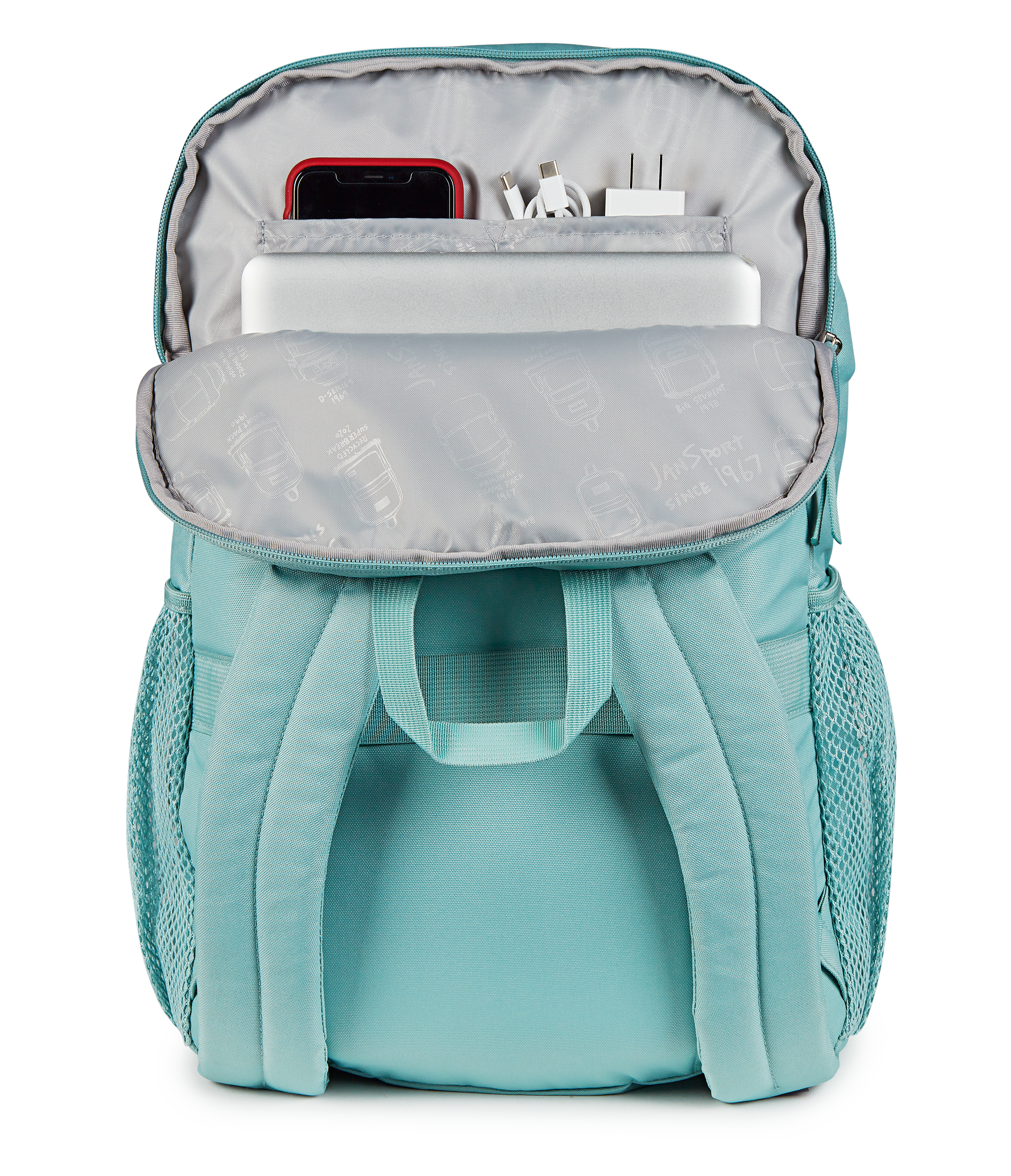 JanSport Campus Pack in Faded Sage — detail view 2