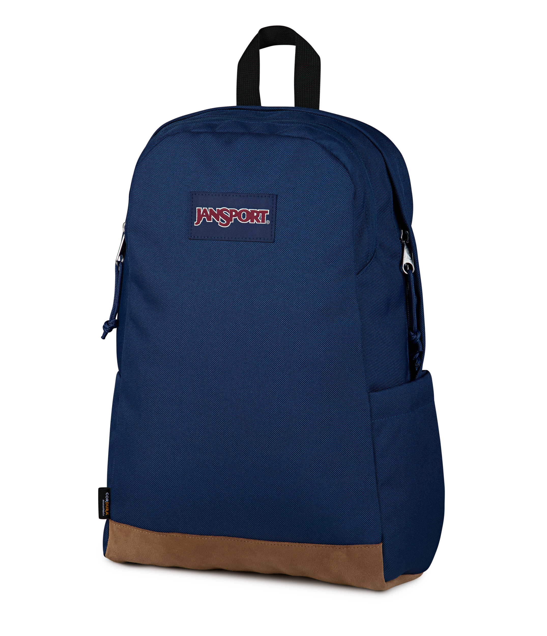 JanSport Right Pack Sleek in Navy — angle view 3
