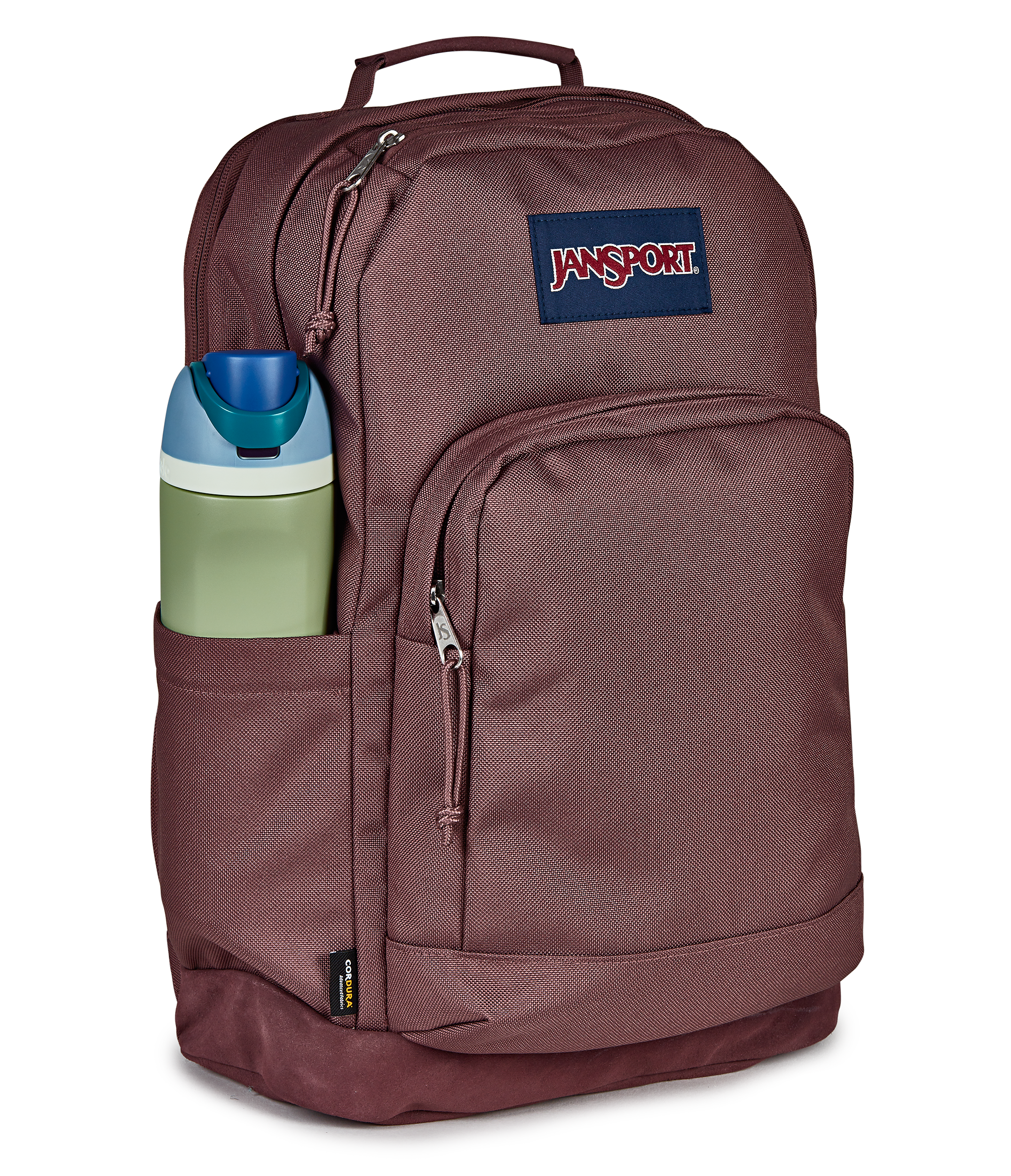 JanSport Right Pack Signature in Mahogany Haze — detail view
