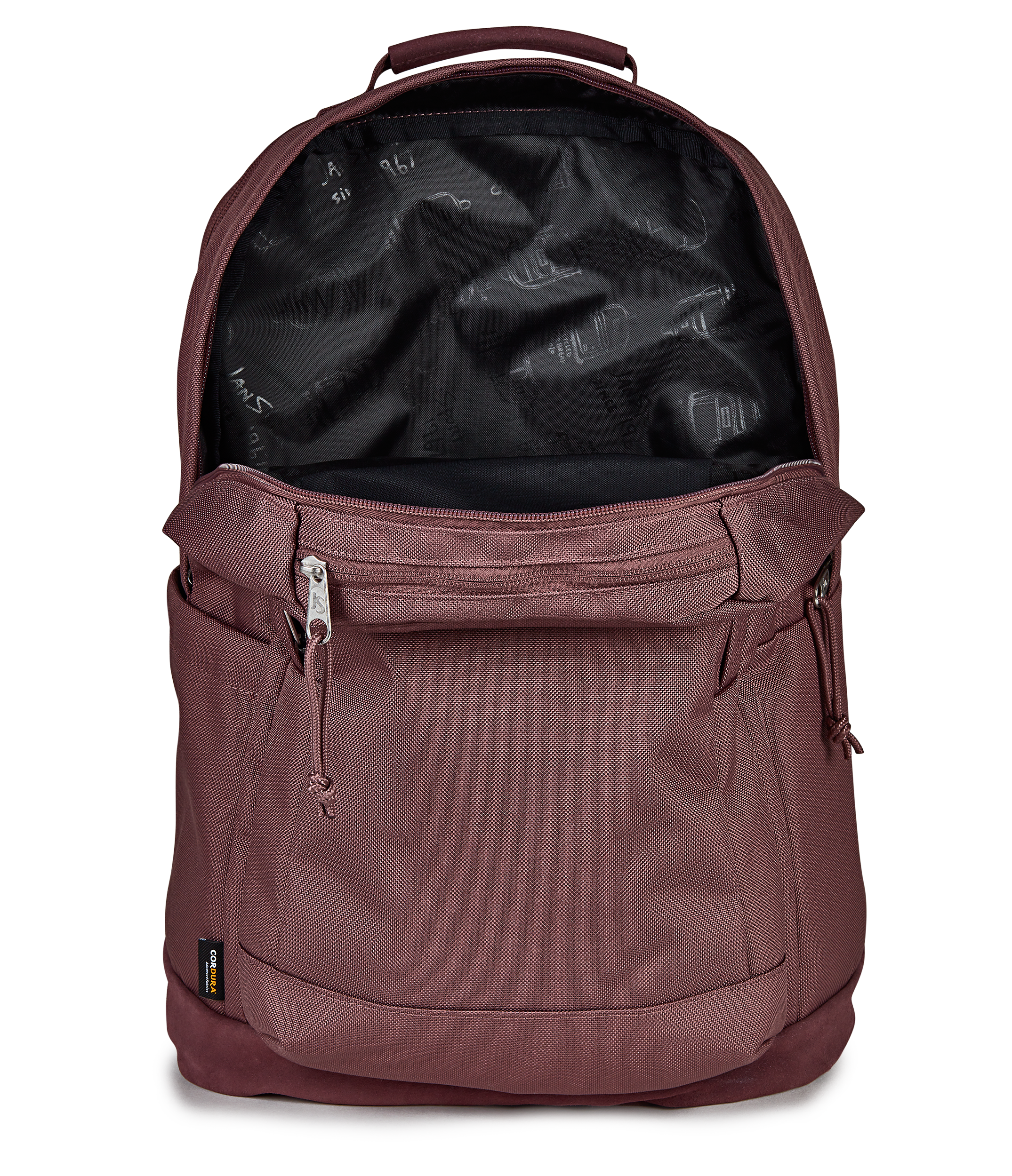 JanSport Right Pack Signature in Mahogany Haze — angle view 4