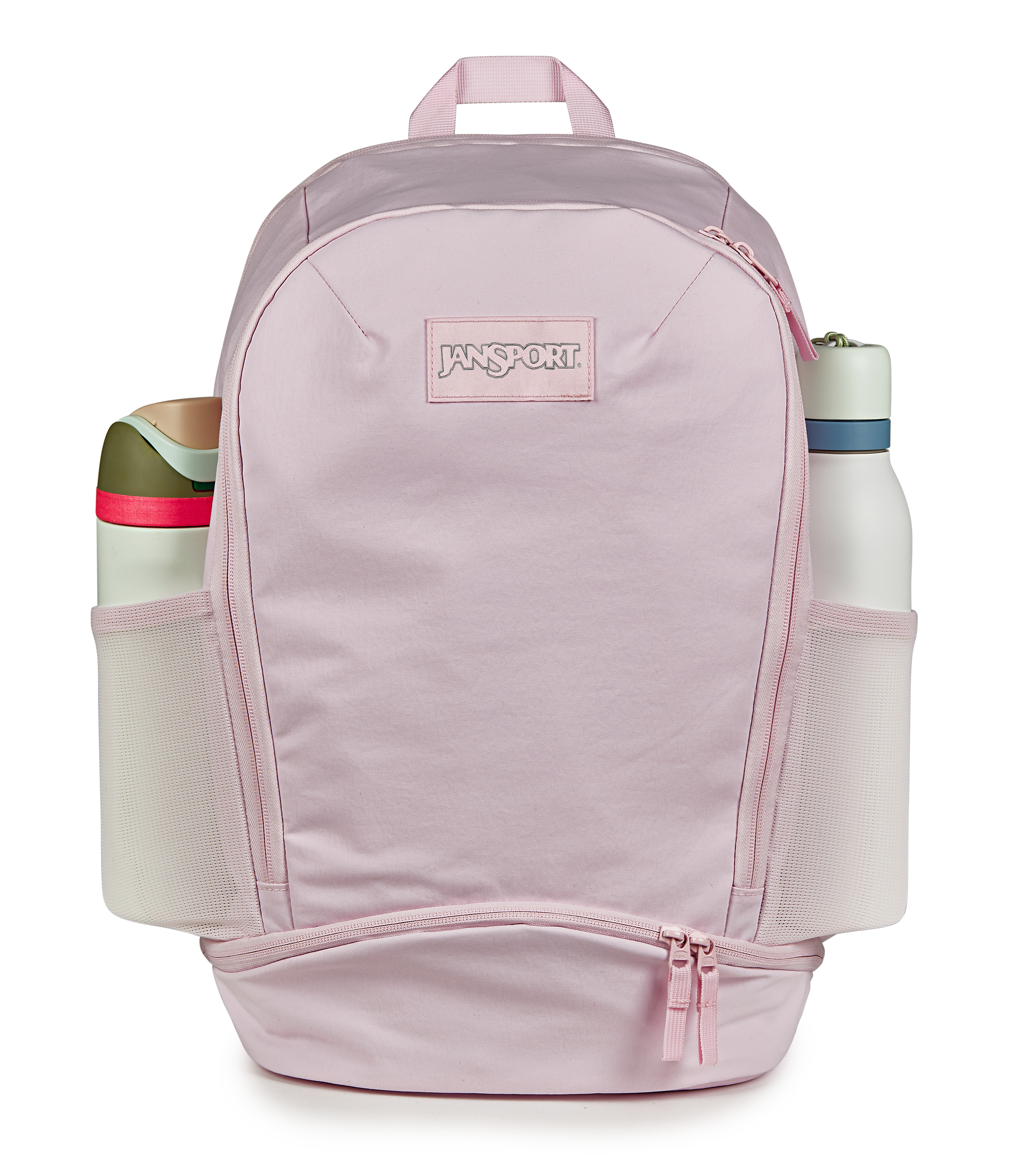 JanSport Serenity Pack in Pink Ice — detail view