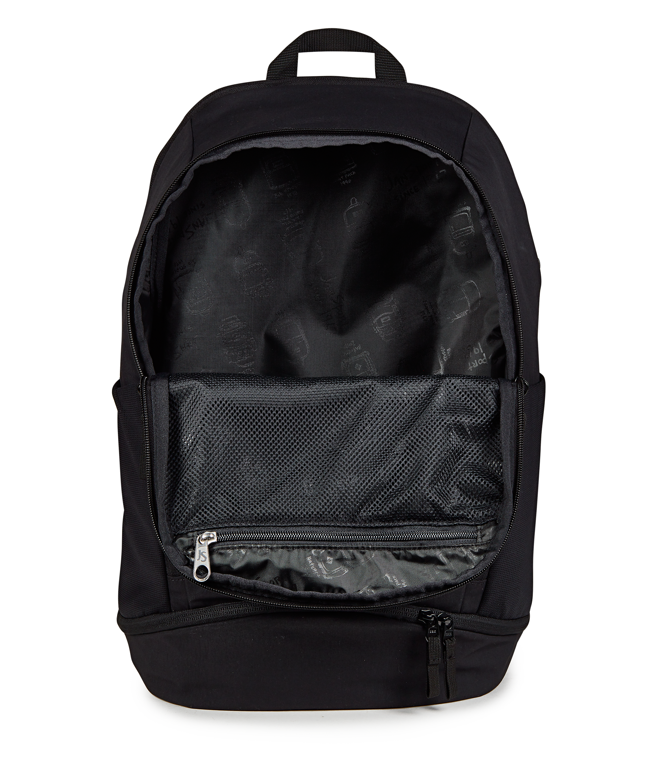 JanSport Serenity Pack in Black — angle view 4