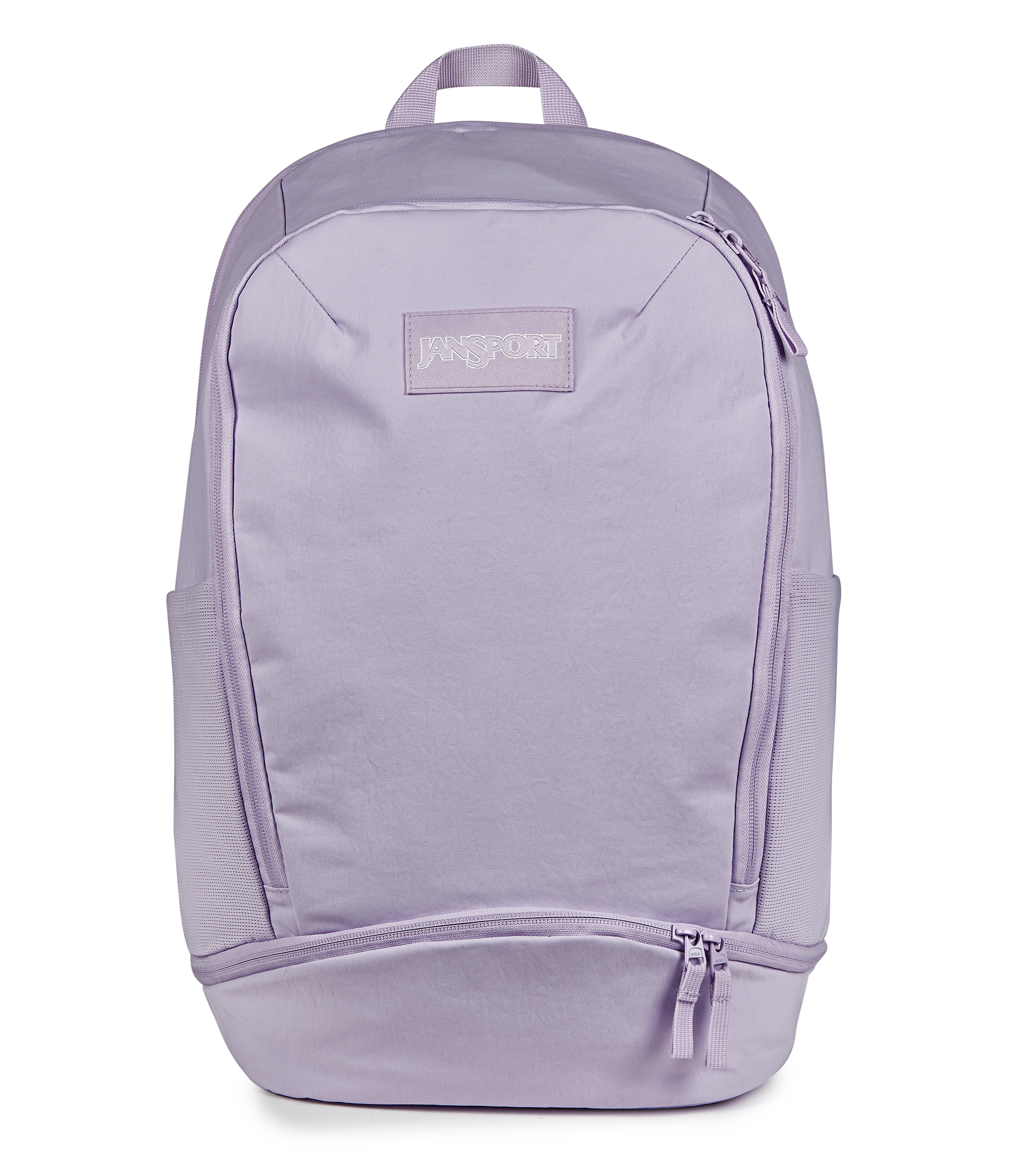 JanSport Serenity Pack in Pastel Lilac — front view