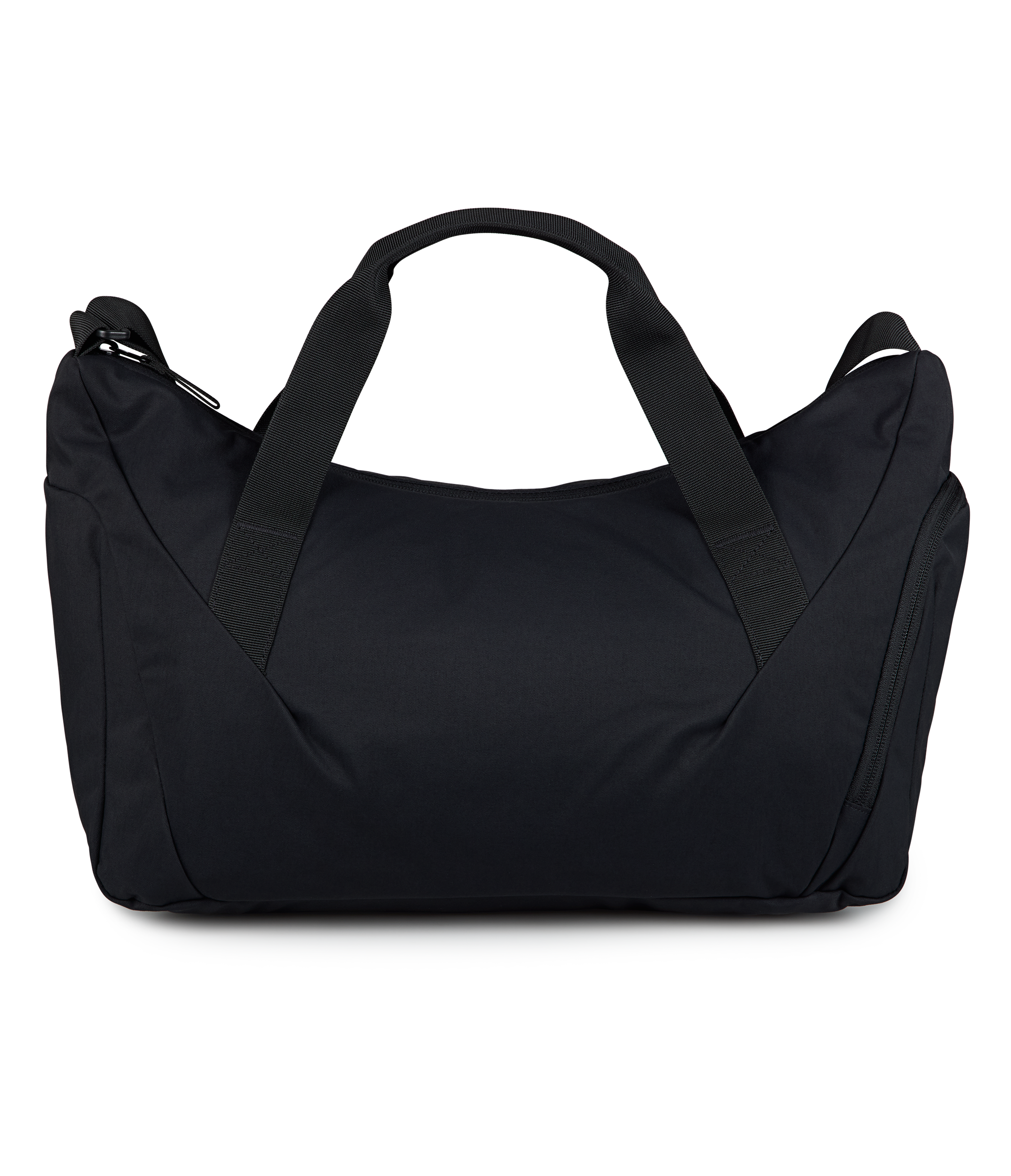 JanSport Recharge Gym Bag Medium in Black — back view