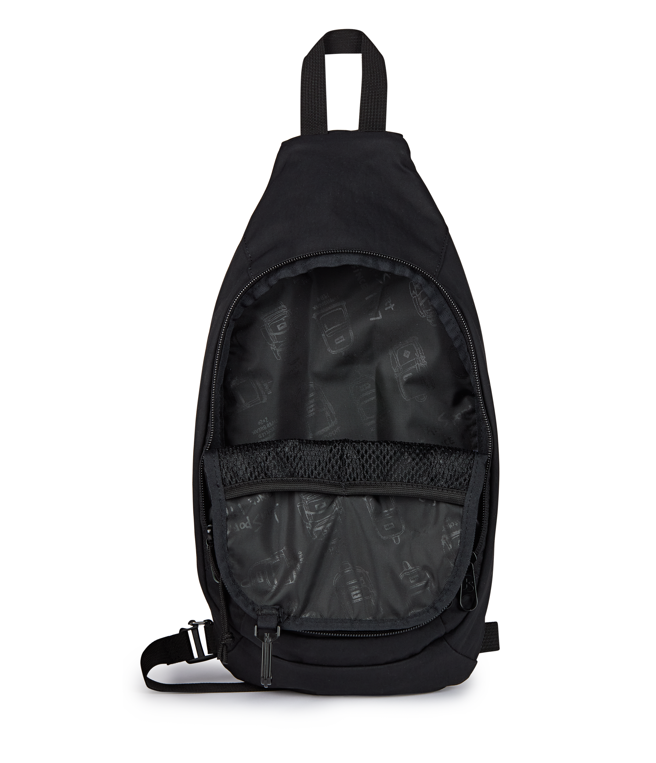 JanSport Move Sling FX in Black — angle view 4