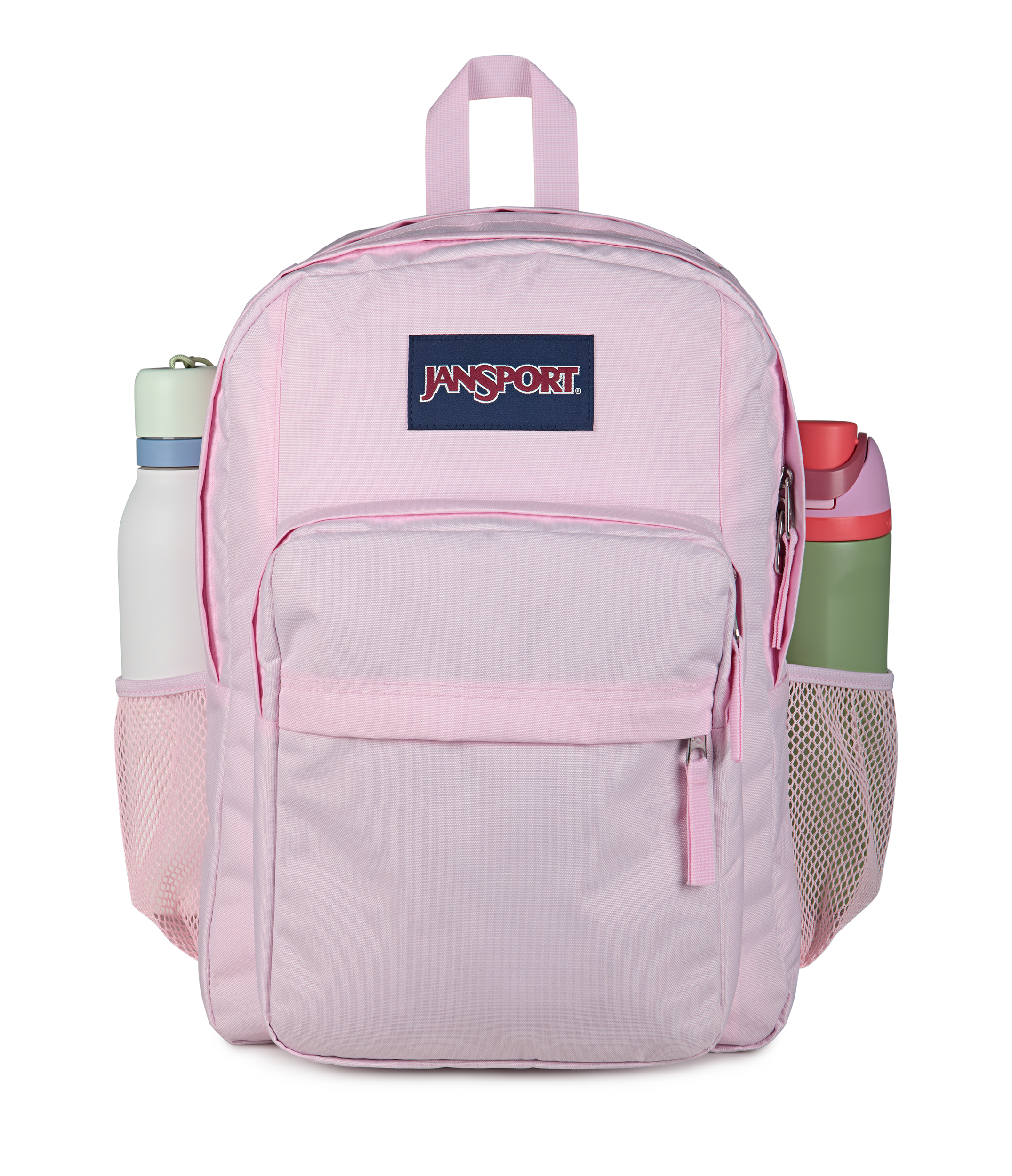 JanSport Big Plans in Pink Ice — detail view