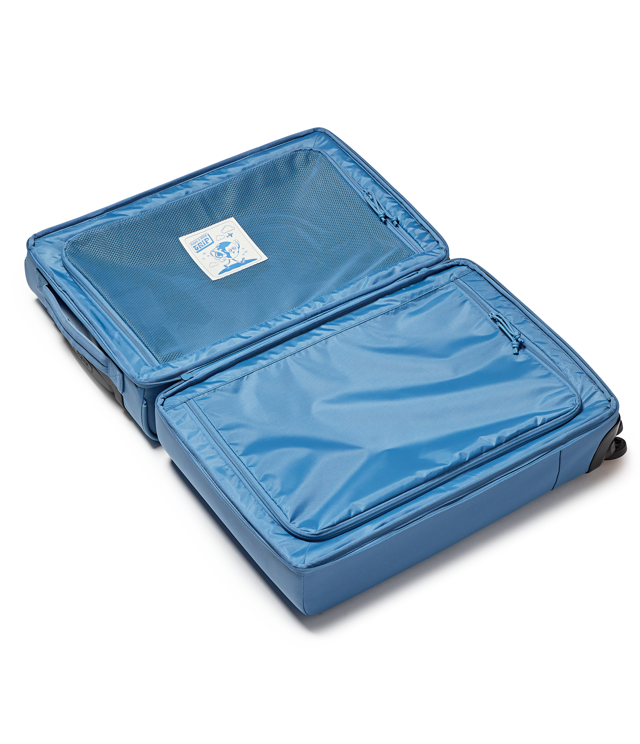 JanSport Good Latitude 22" Carry On in Elemental Blue — angle view 4