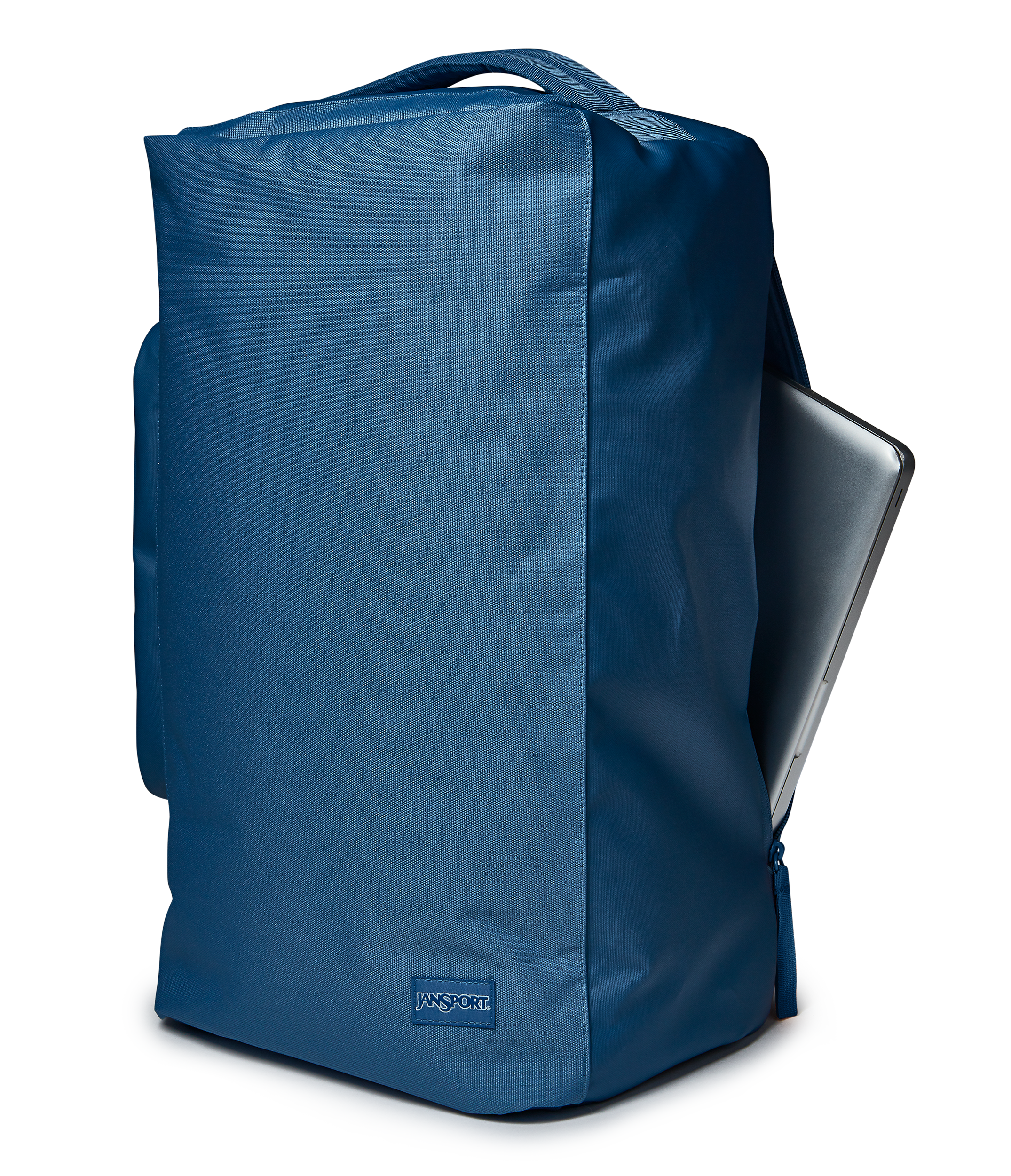 JanSport Good Latitude Convertible Duffel in Elemental Blue — detail view 2