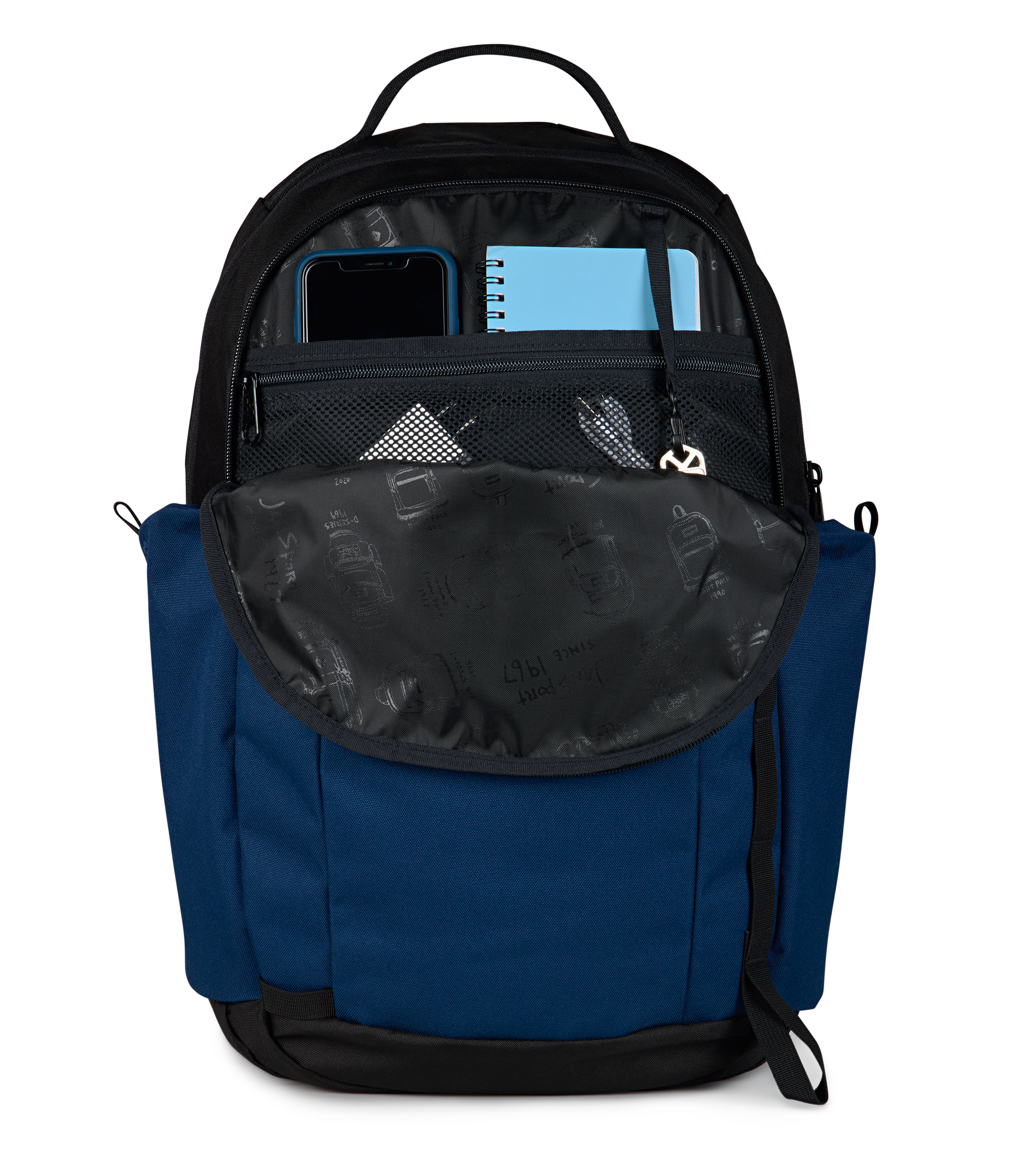 JanSport All Around Pack 26L in Navy — detail view 3