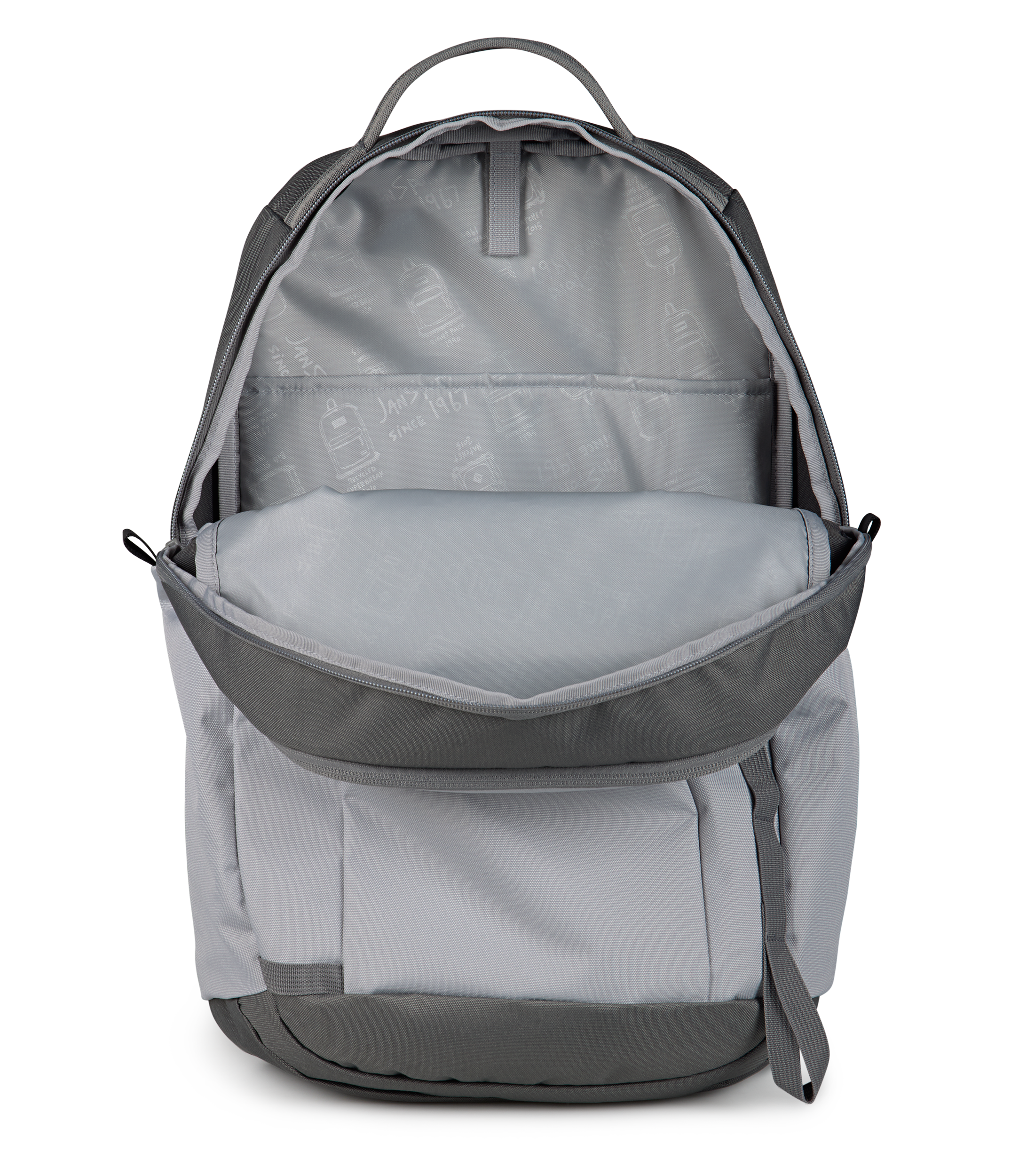 JanSport All Around Pack 26L in Grounded Grey — angle view 4