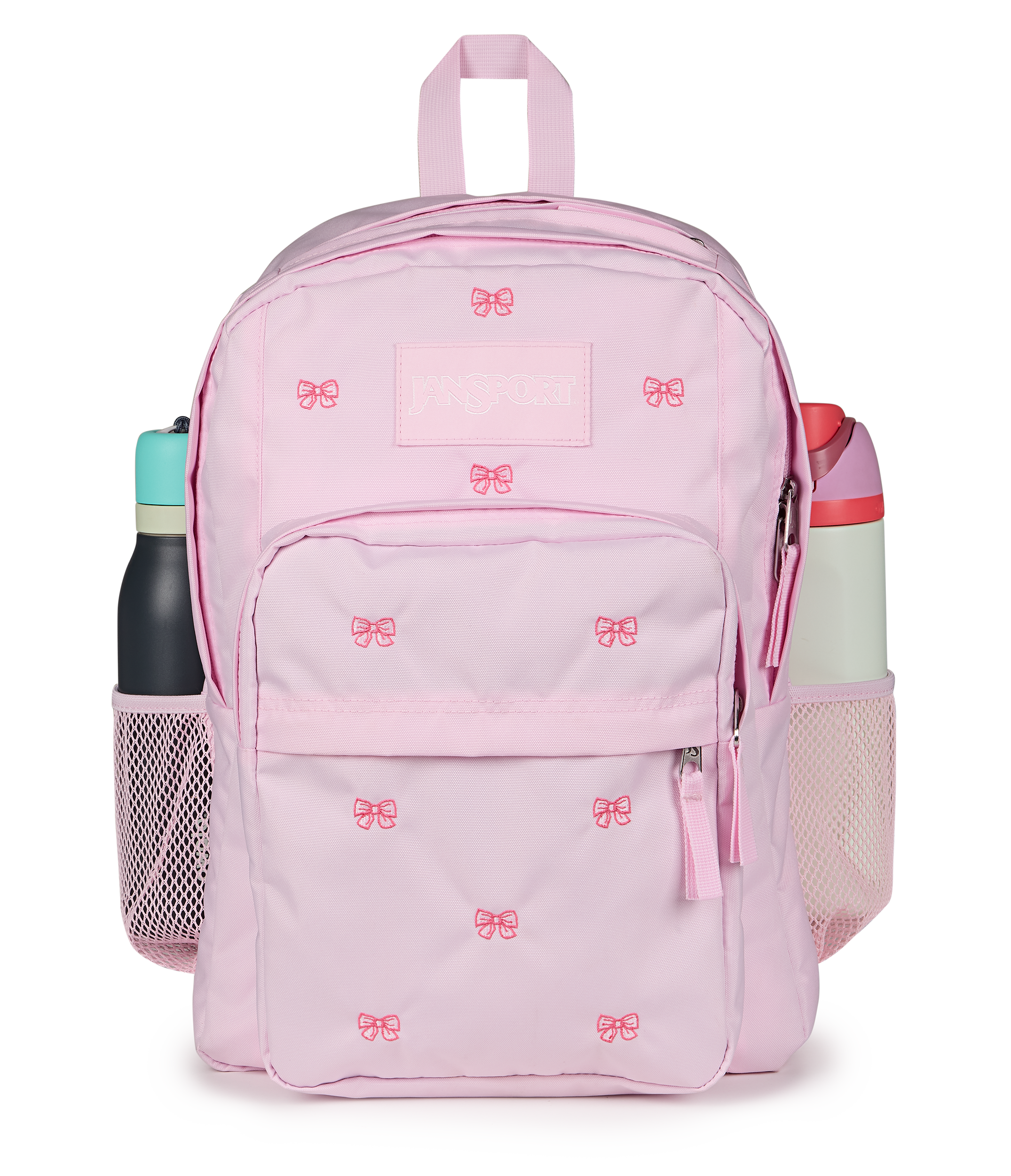 JanSport Big Plans FX in Embroidered Bows — detail view