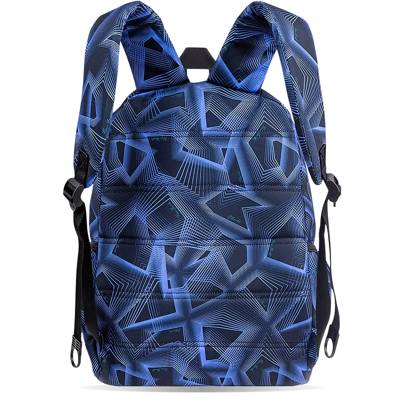 J World Oz Daypack Backpack in Disco — back view # color_Disco