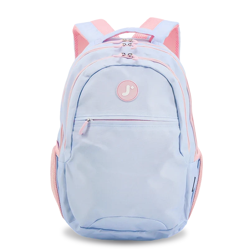 J World Cornelia Laptop Backpack in Baby Blue — front view # color_Baby Blue