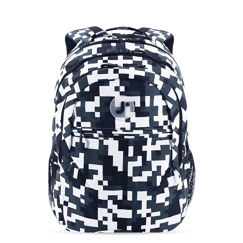 J World Cornelia Laptop Backpack in Camo — front view # color_Camo