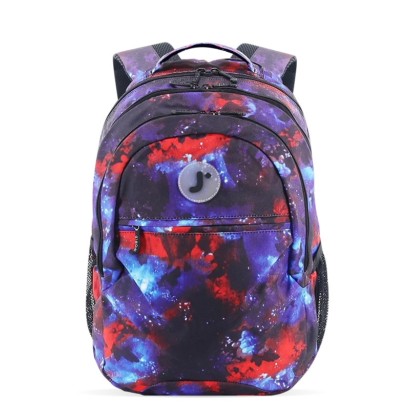 J World Cornelia Laptop Backpack in Galaxy — front view # color_Galaxy