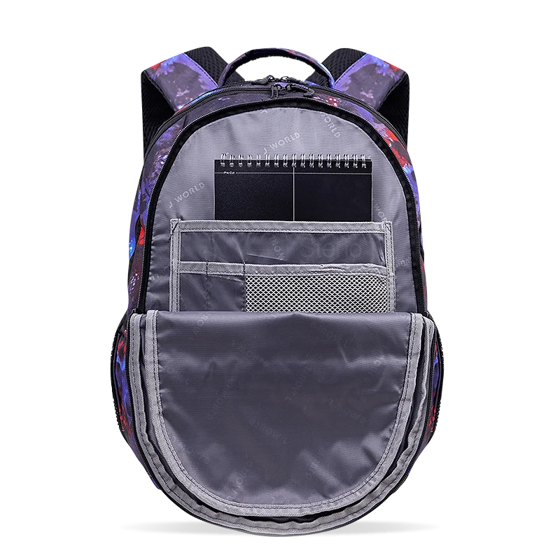 J World Cornelia Laptop Backpack in Galaxy — detail view # color_Galaxy