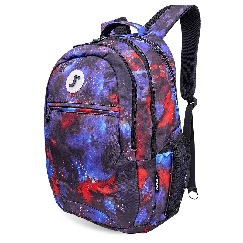 J World Cornelia Laptop Backpack in Galaxy — angle view 2 # color_Galaxy