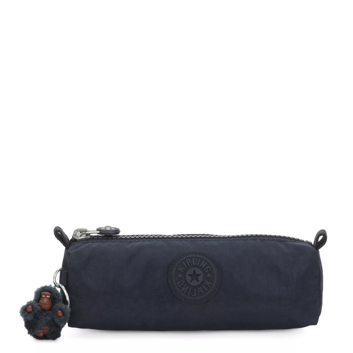 Kipling Freedom Pencil Case in True Blue Tonal — front view # color_True Blue Tonal