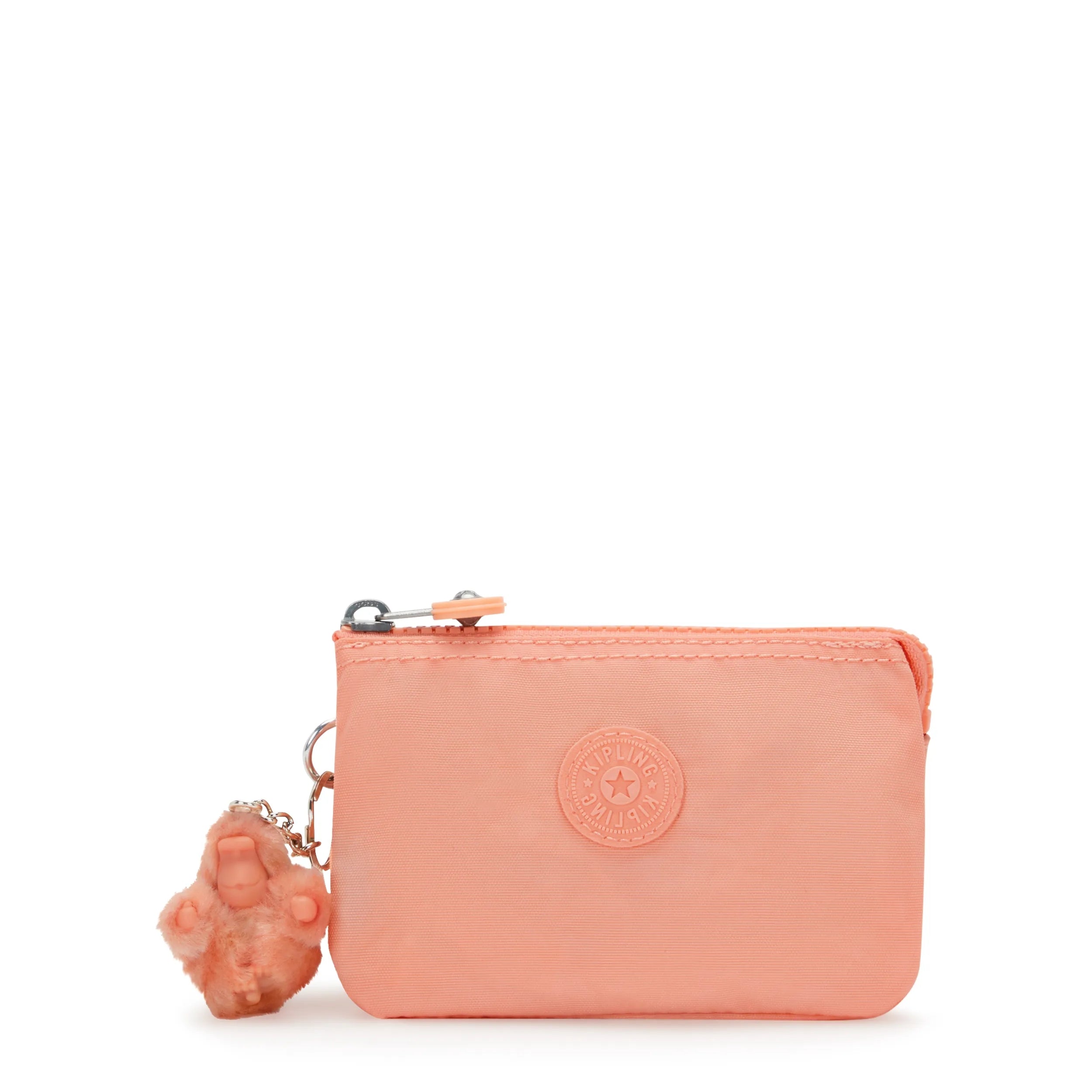 Kipling Creativity S in Pinky Orange — front view