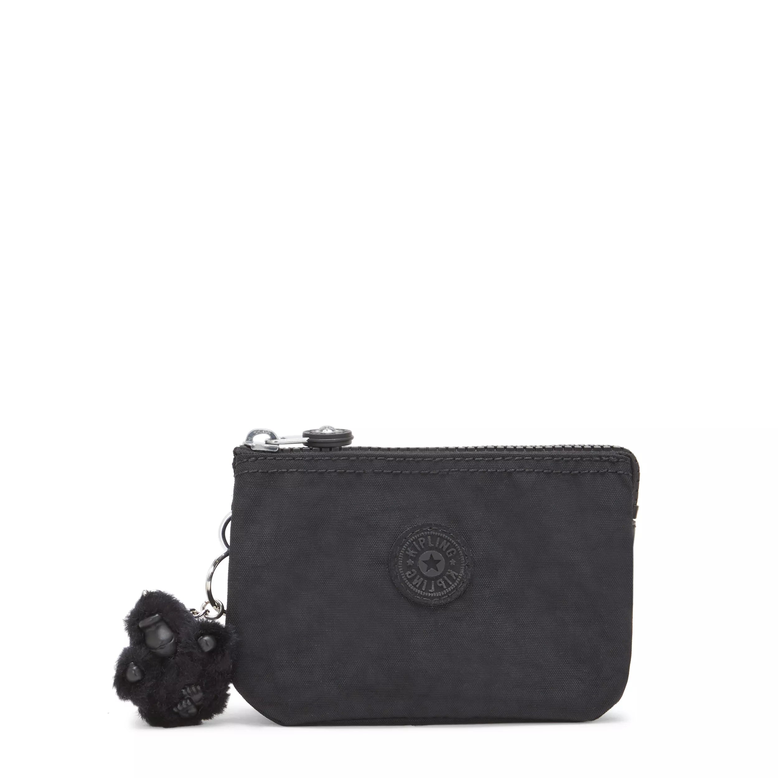Kipling Creativity S in Black Noir — front view