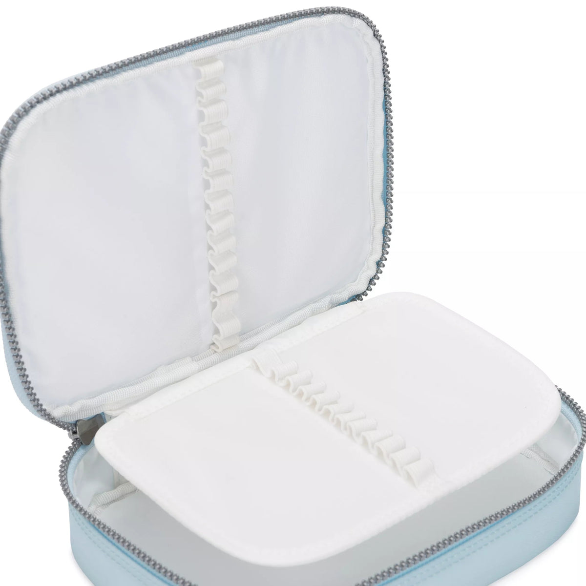 Kipling 100 Pens Case in Bridal Blue — detail view