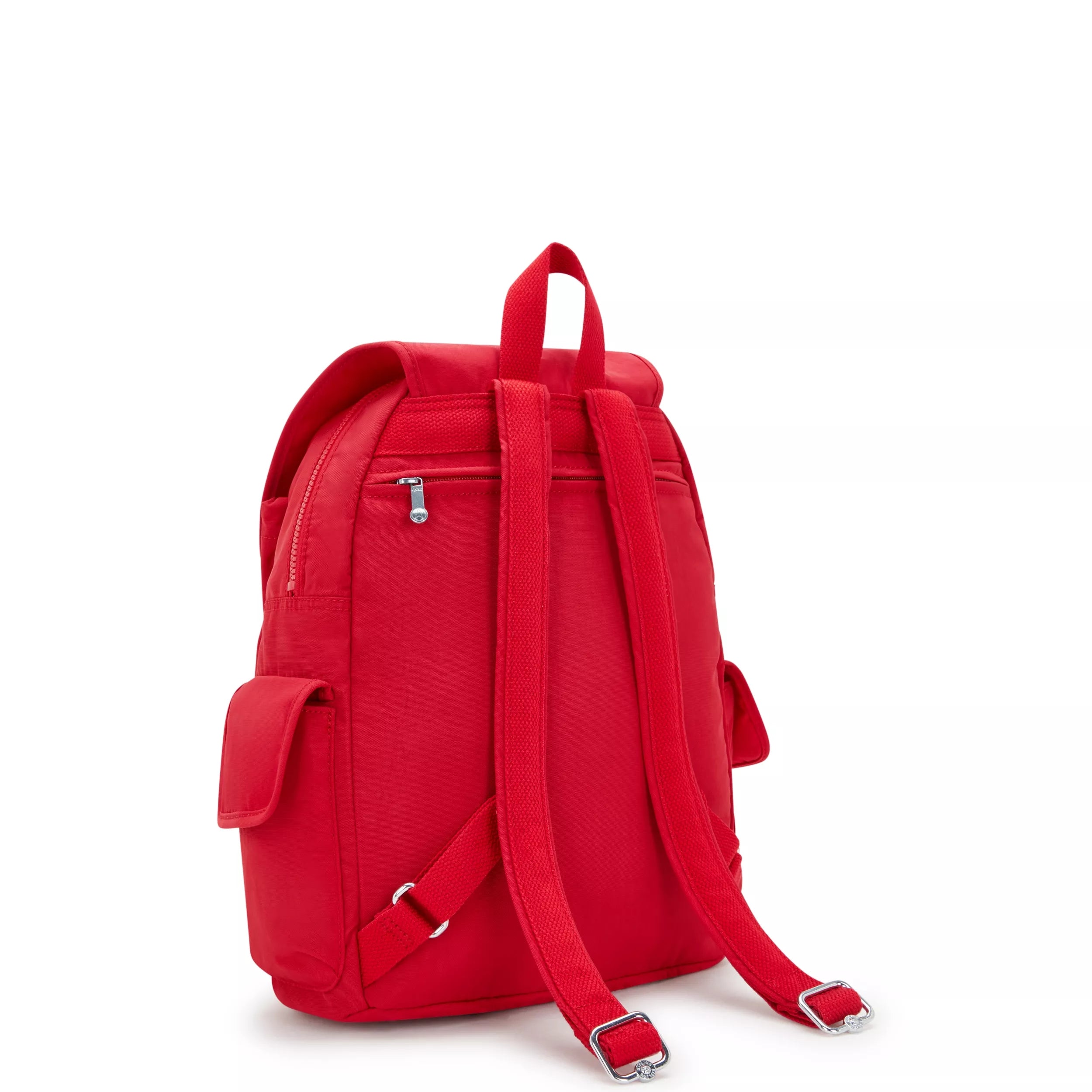 Kipling City Pack in Red Rouge — angle view 2