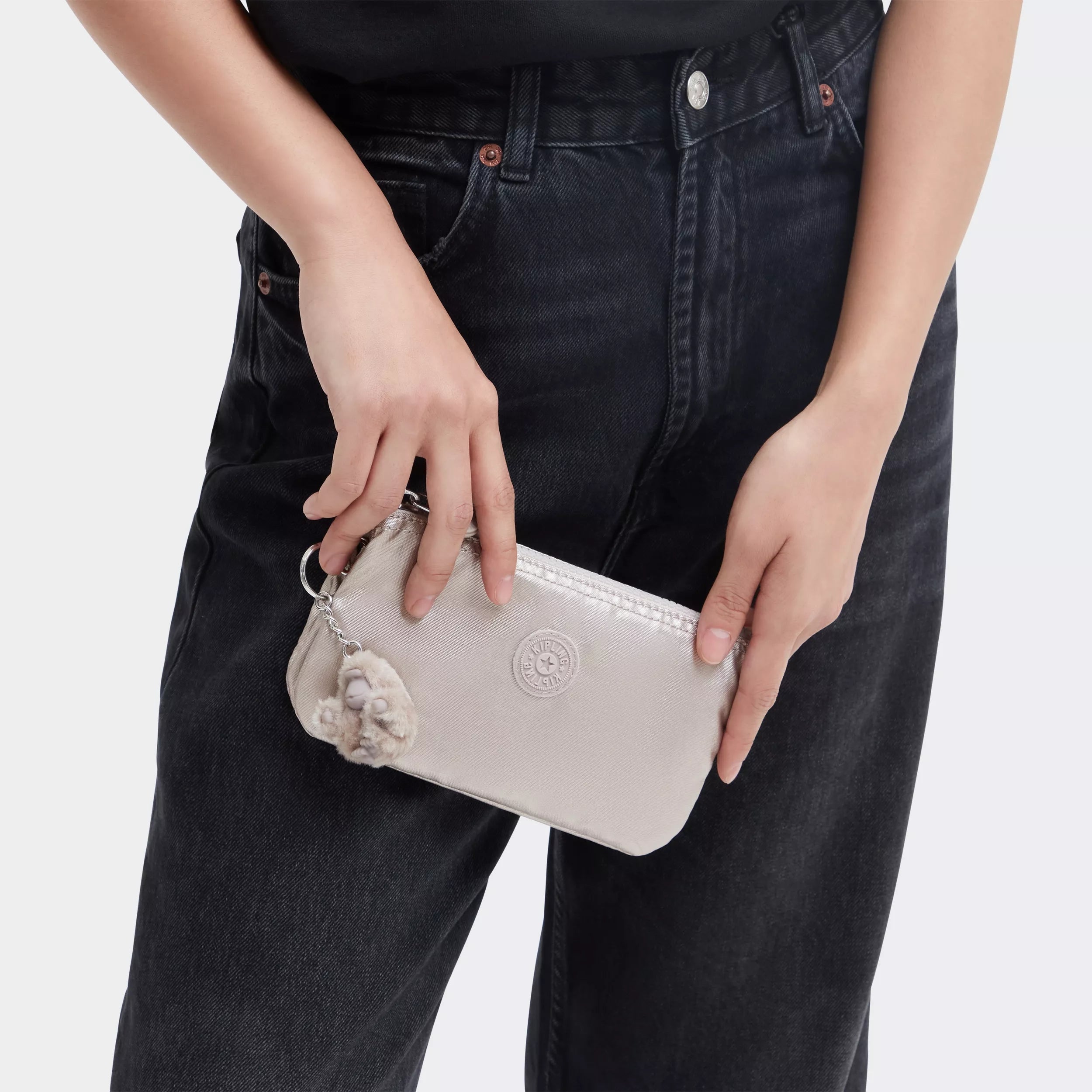 Kipling Creativity L in Metallic Glow — back view
